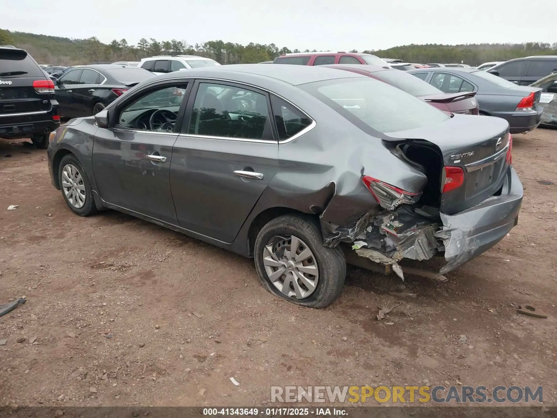 3 fotografías del automóvil dañado 3N1AB7AP3KY287686 NISSAN SENTRA 2019