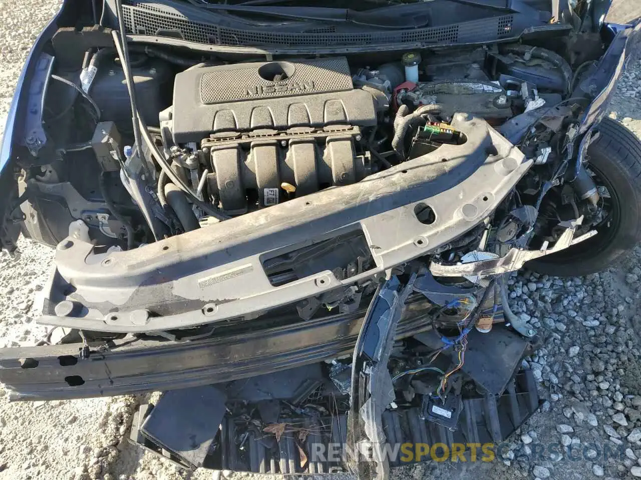 12 fotografías del automóvil dañado 3N1AB7AP3KY304468 NISSAN SENTRA 2019