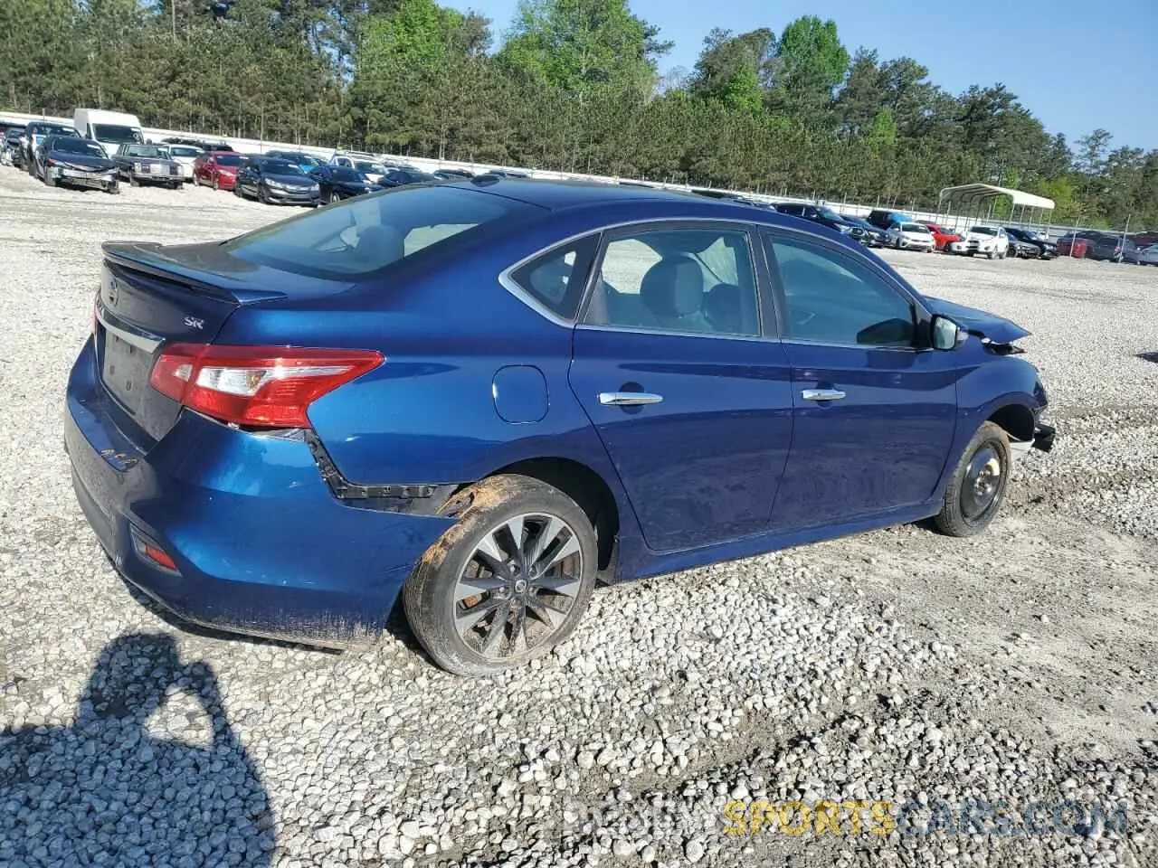 3 fotografías del automóvil dañado 3N1AB7AP3KY304468 NISSAN SENTRA 2019