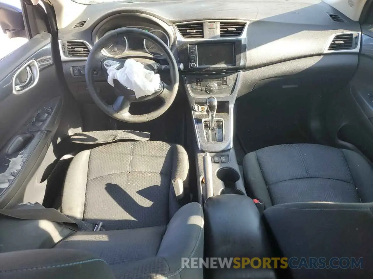 8 fotografías del automóvil dañado 3N1AB7AP3KY304468 NISSAN SENTRA 2019