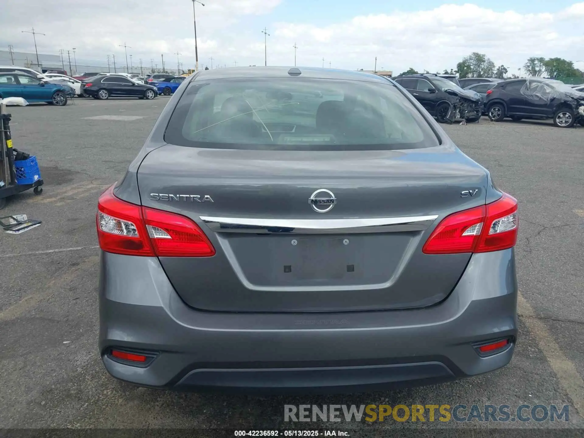 16 fotografías del automóvil dañado 3N1AB7AP3KY327751 NISSAN SENTRA 2019