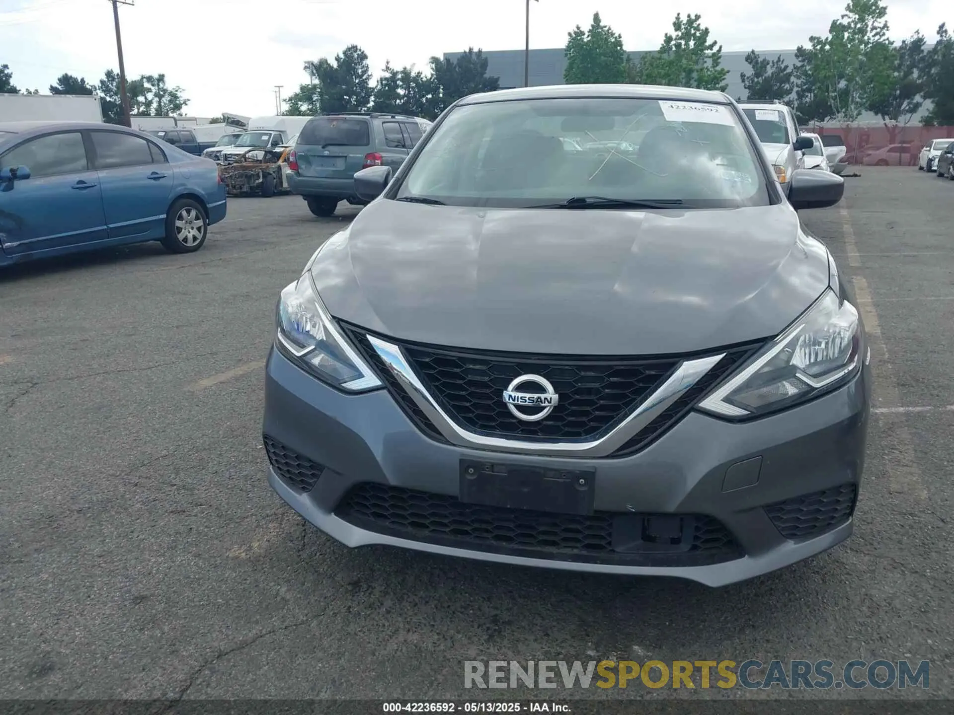 6 fotografías del automóvil dañado 3N1AB7AP3KY327751 NISSAN SENTRA 2019