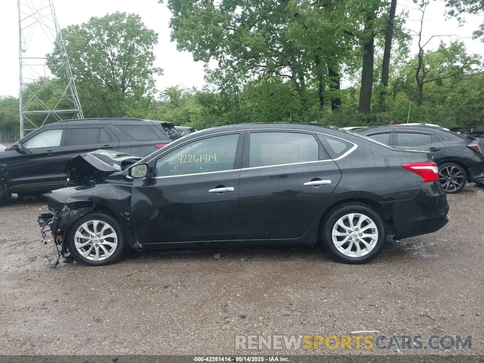 13 fotografías del automóvil dañado 3N1AB7AP3KY337910 NISSAN SENTRA 2019