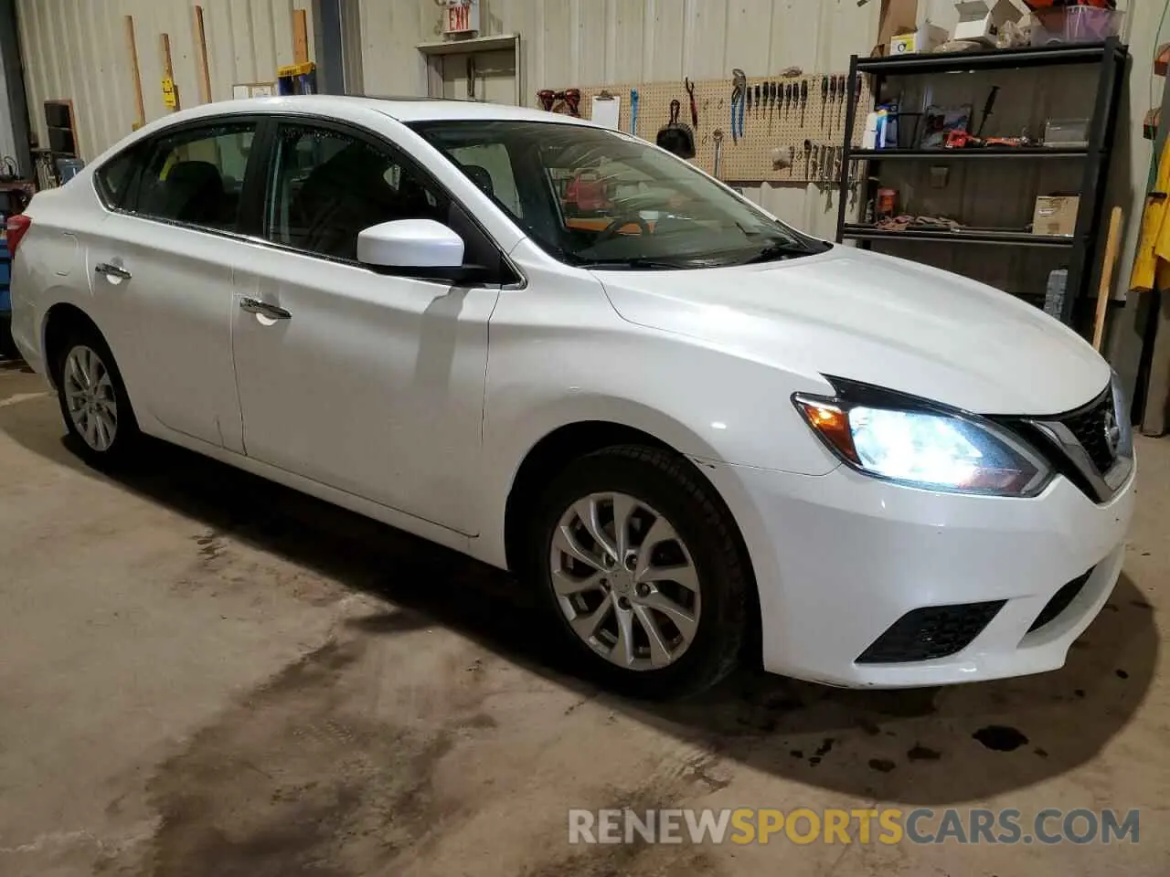 4 fotografías del automóvil dañado 3N1AB7AP3KY339396 NISSAN SENTRA 2019