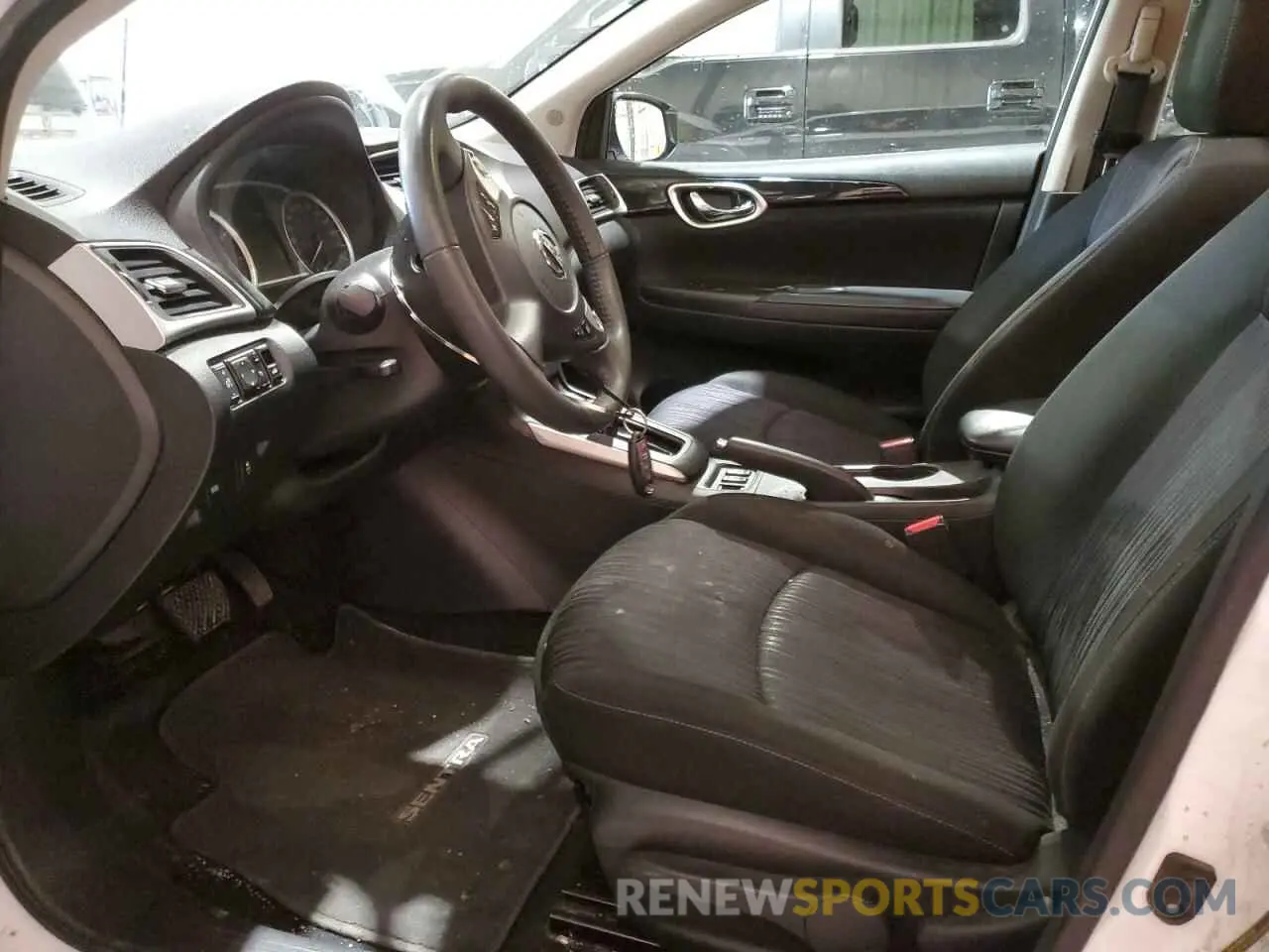 7 fotografías del automóvil dañado 3N1AB7AP3KY339396 NISSAN SENTRA 2019