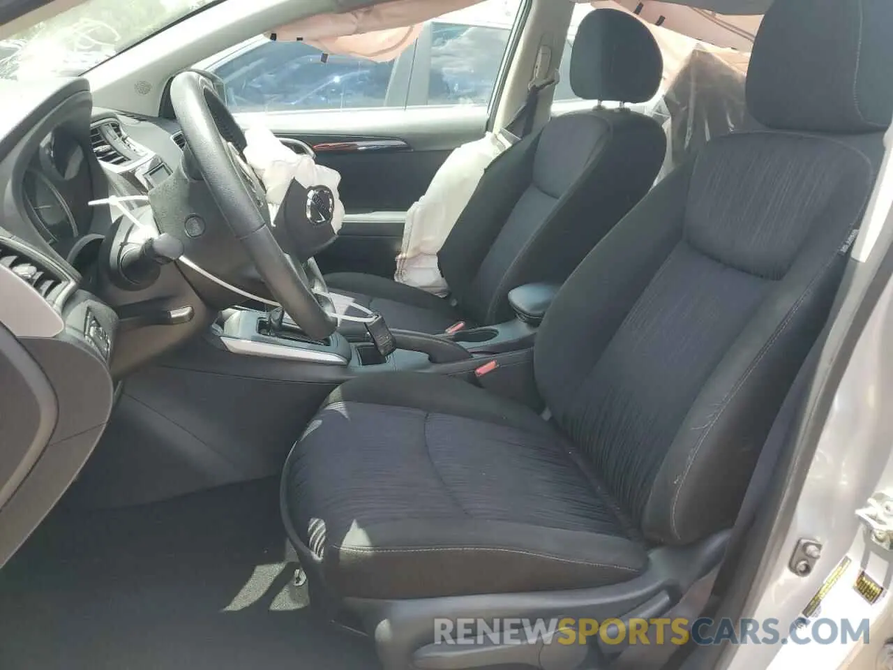 7 fotografías del automóvil dañado 3N1AB7AP3KY346509 NISSAN SENTRA 2019