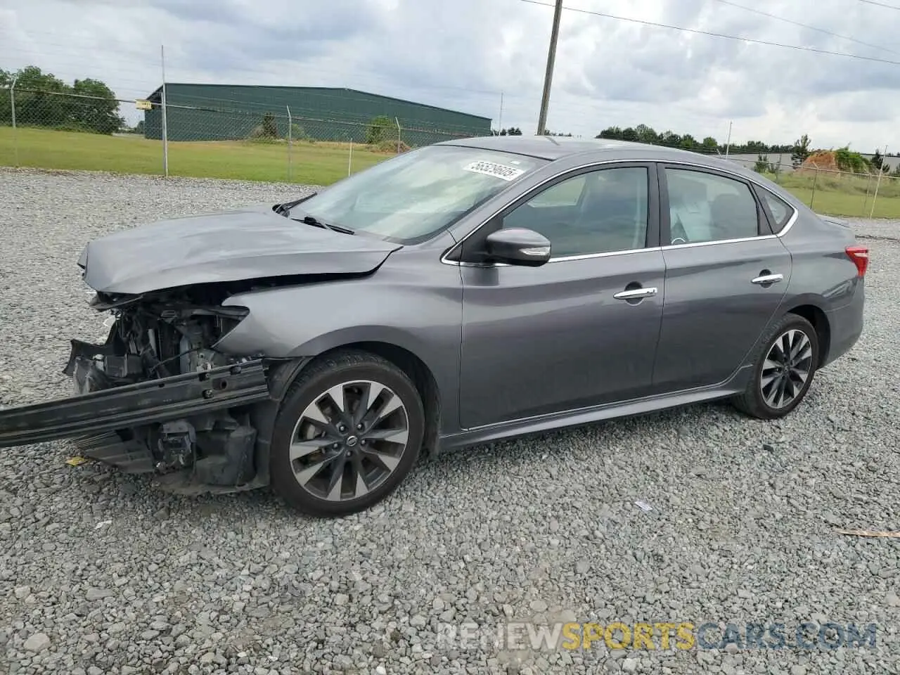 1 fotografías del automóvil dañado 3N1AB7AP3KY346607 NISSAN SENTRA 2019