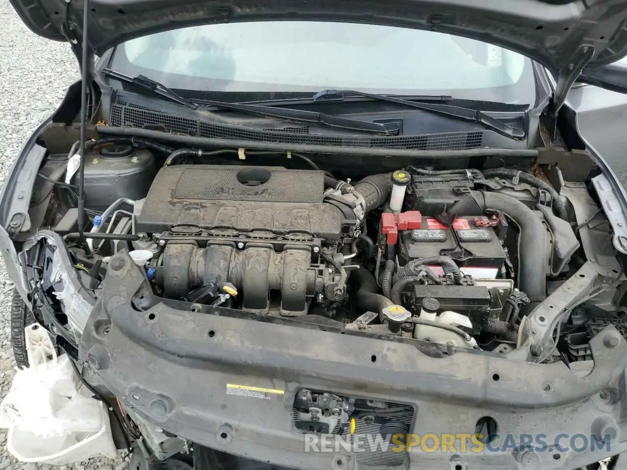 11 fotografías del automóvil dañado 3N1AB7AP3KY346607 NISSAN SENTRA 2019