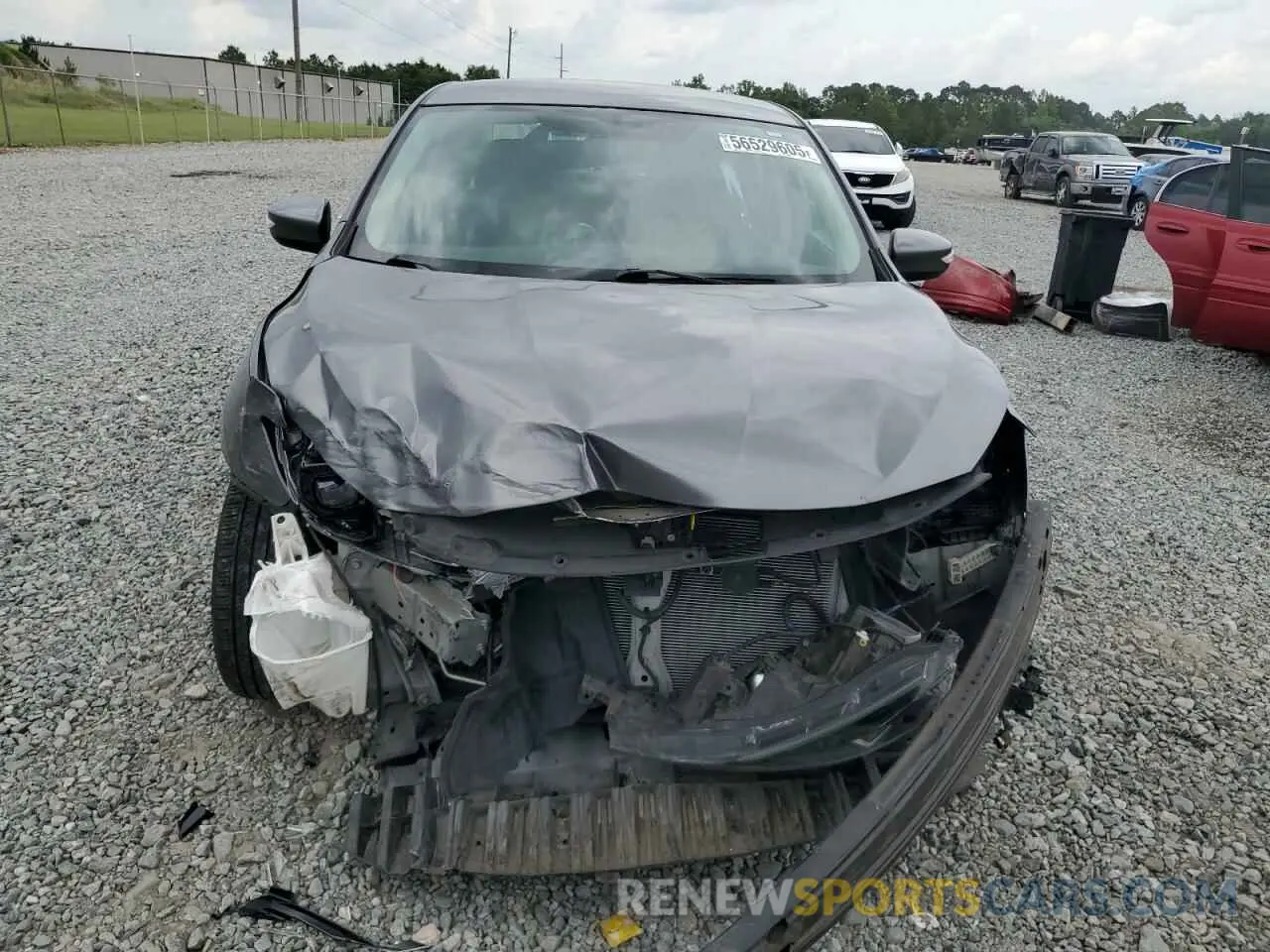 5 fotografías del automóvil dañado 3N1AB7AP3KY346607 NISSAN SENTRA 2019