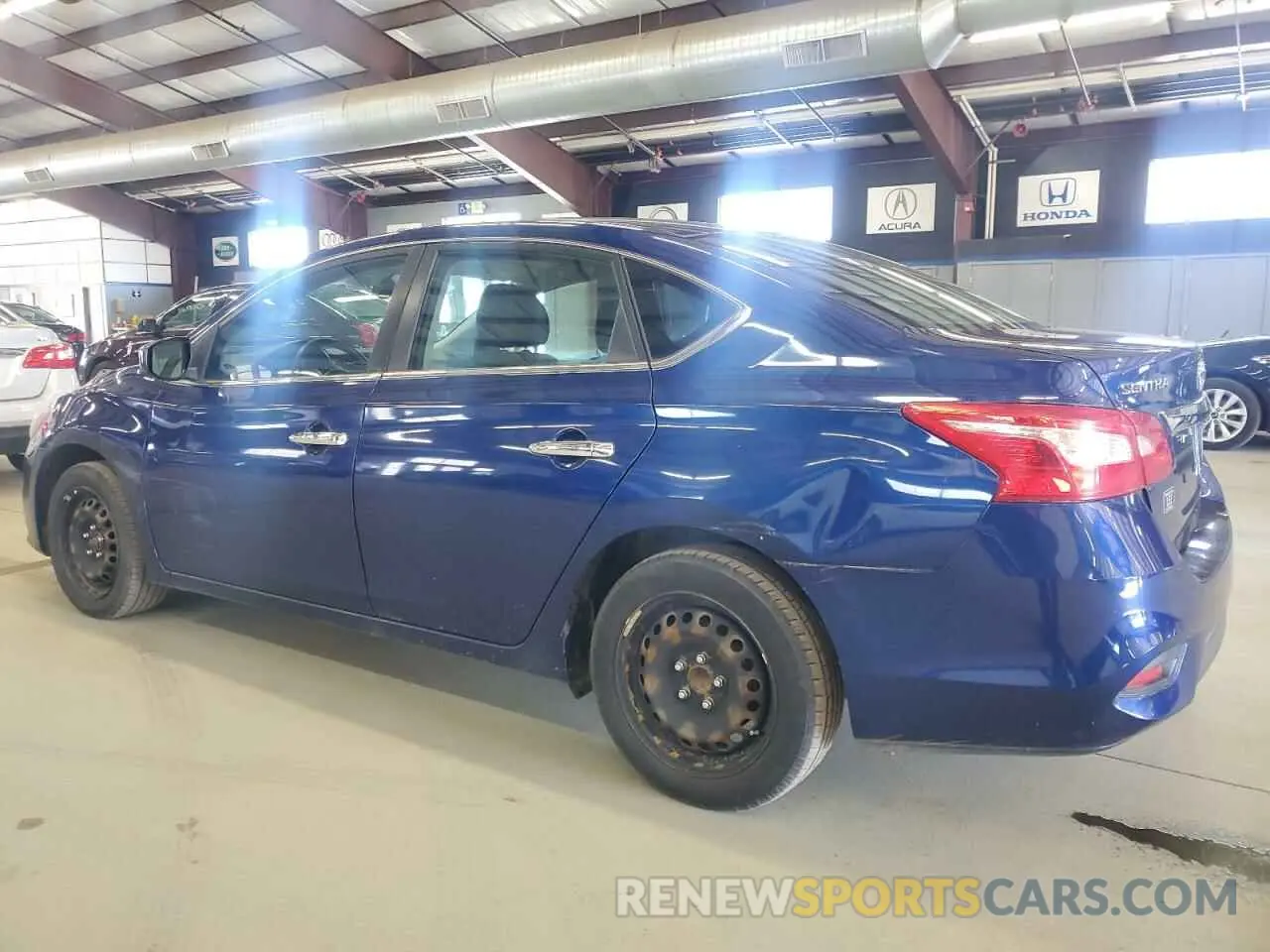 2 fotografías del automóvil dañado 3N1AB7AP3KY352939 NISSAN SENTRA 2019