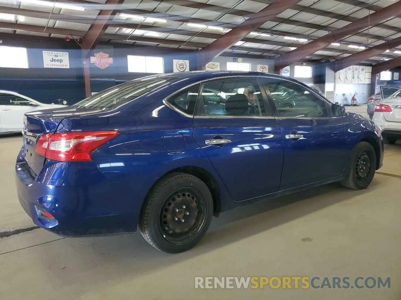 3 fotografías del automóvil dañado 3N1AB7AP3KY352939 NISSAN SENTRA 2019