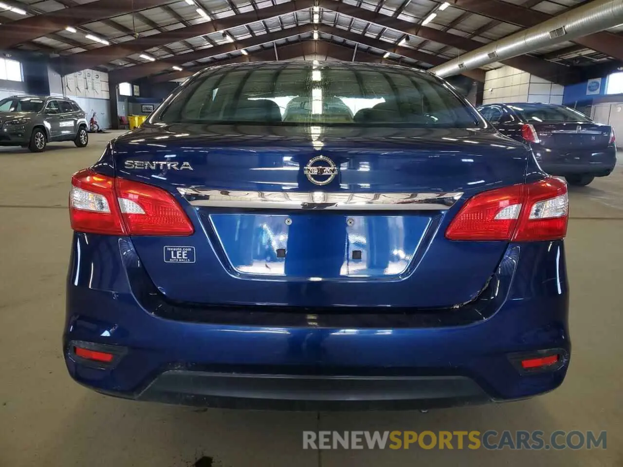 6 fotografías del automóvil dañado 3N1AB7AP3KY352939 NISSAN SENTRA 2019