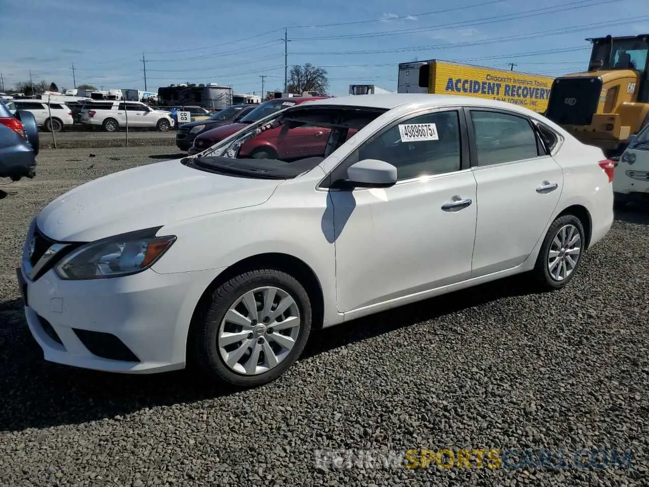 1 fotografías del automóvil dañado 3N1AB7AP3KY363732 NISSAN SENTRA 2019
