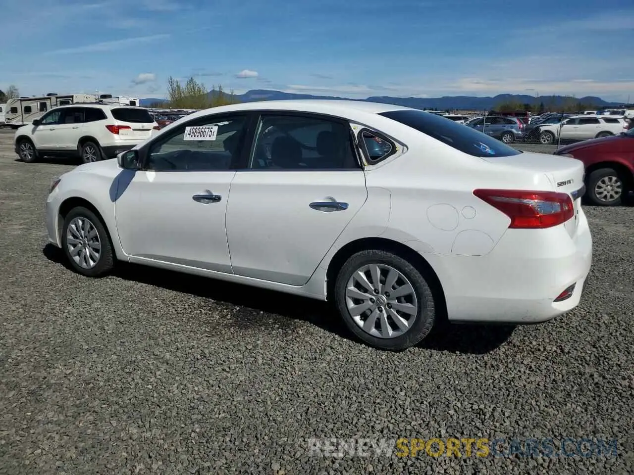 2 fotografías del automóvil dañado 3N1AB7AP3KY363732 NISSAN SENTRA 2019
