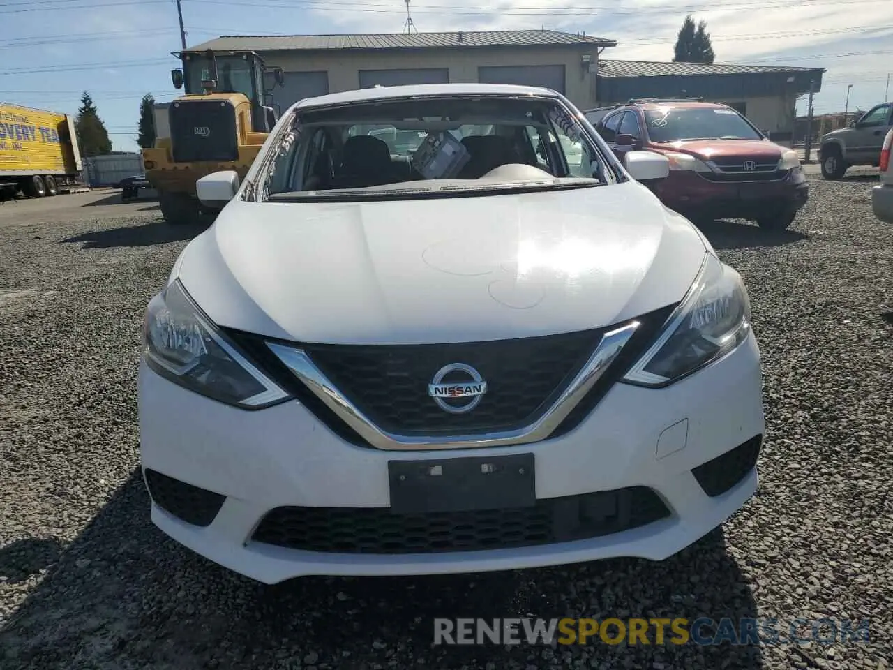 5 fotografías del automóvil dañado 3N1AB7AP3KY363732 NISSAN SENTRA 2019