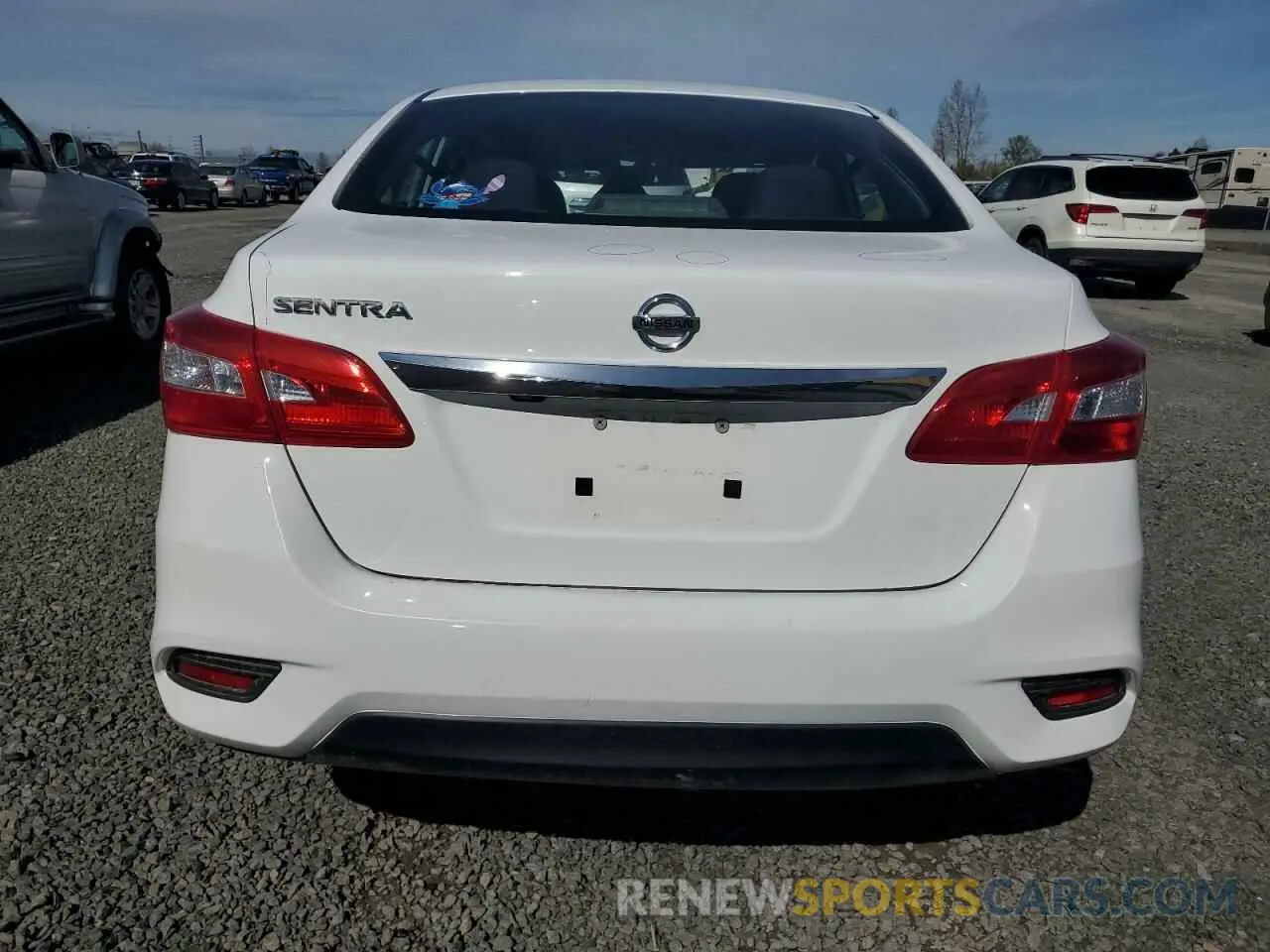 6 fotografías del automóvil dañado 3N1AB7AP3KY363732 NISSAN SENTRA 2019