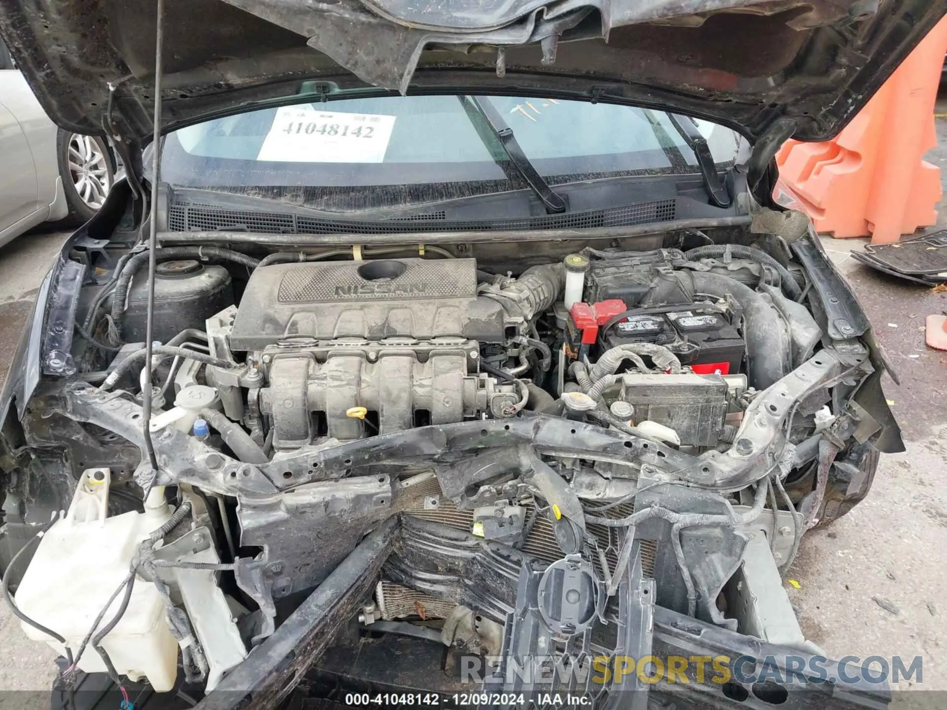 10 fotografías del automóvil dañado 3N1AB7AP3KY364055 NISSAN SENTRA 2019