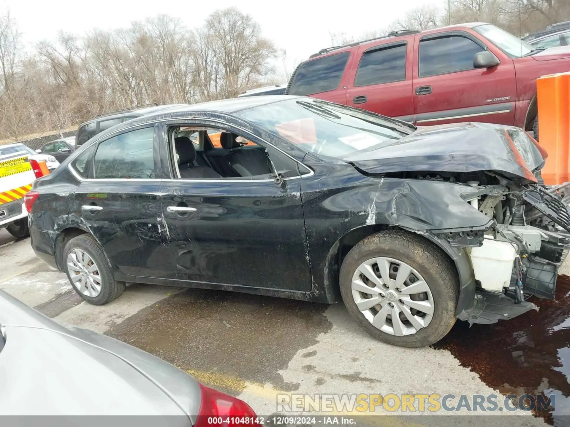 14 fotografías del automóvil dañado 3N1AB7AP3KY364055 NISSAN SENTRA 2019