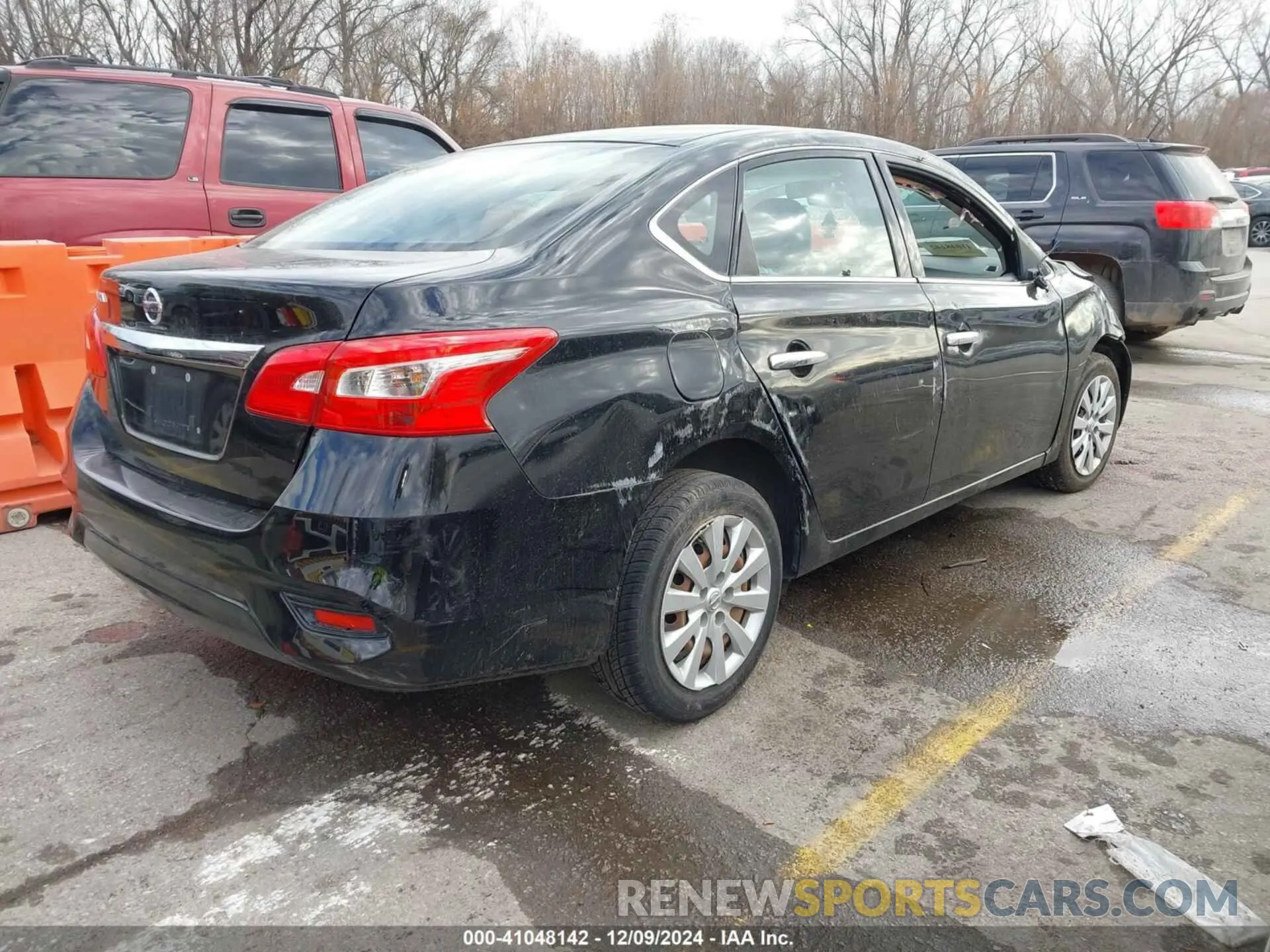 4 fotografías del automóvil dañado 3N1AB7AP3KY364055 NISSAN SENTRA 2019