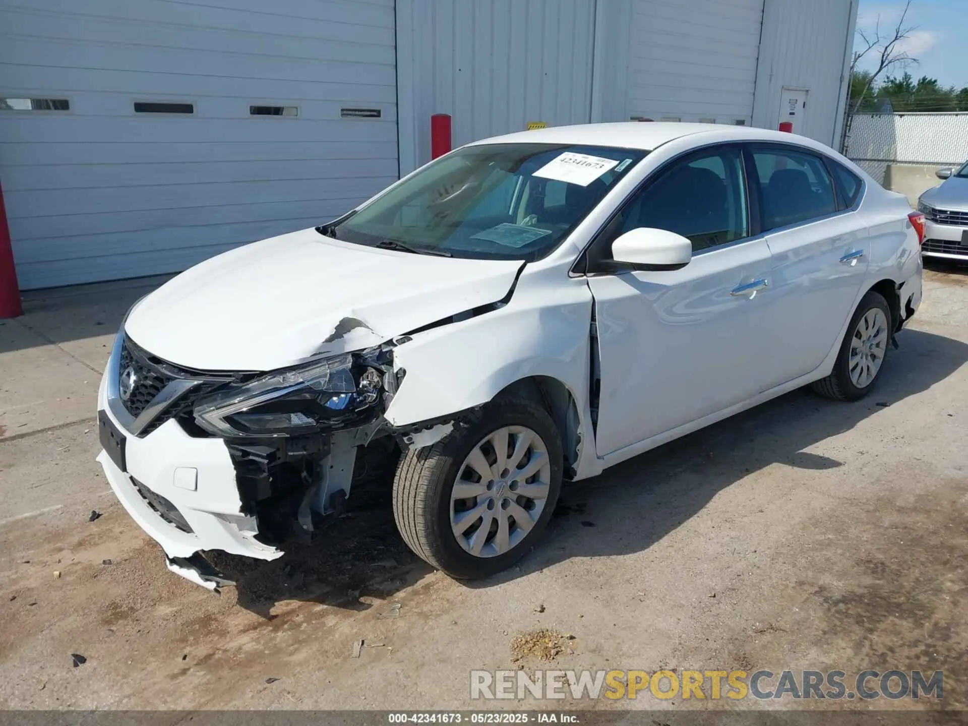 2 fotografías del automóvil dañado 3N1AB7AP3KY364458 NISSAN SENTRA 2019