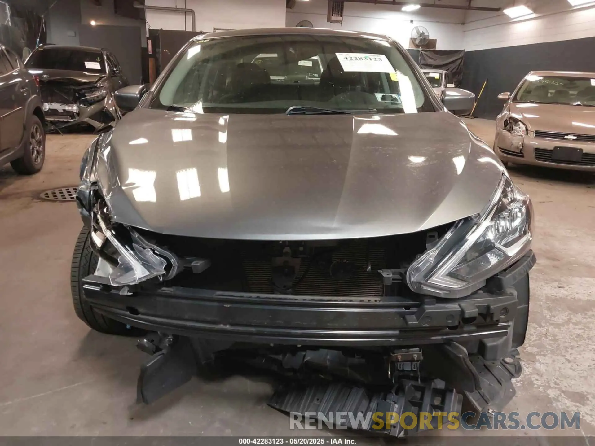 13 fotografías del automóvil dañado 3N1AB7AP3KY368736 NISSAN SENTRA 2019
