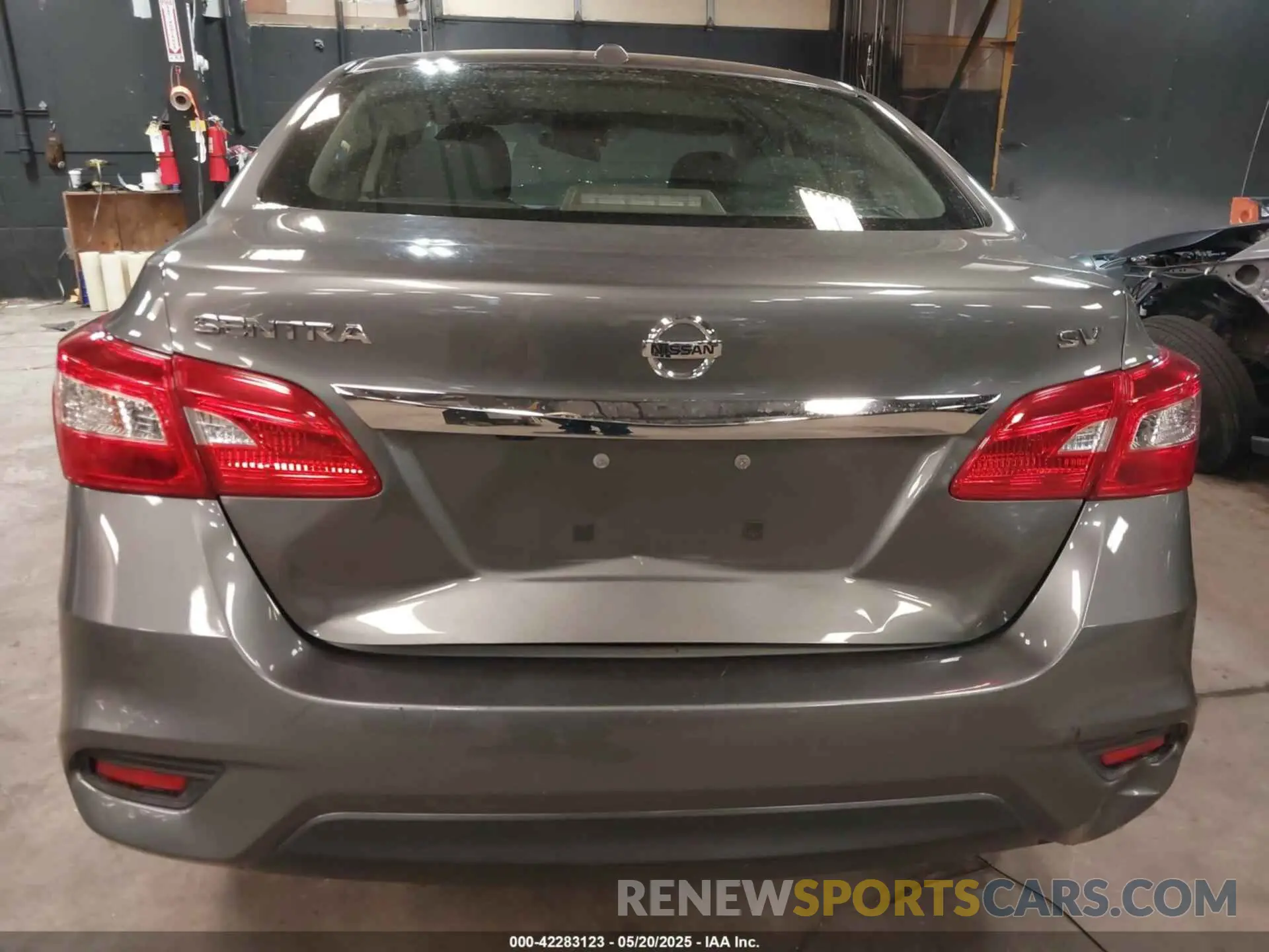 17 fotografías del automóvil dañado 3N1AB7AP3KY368736 NISSAN SENTRA 2019