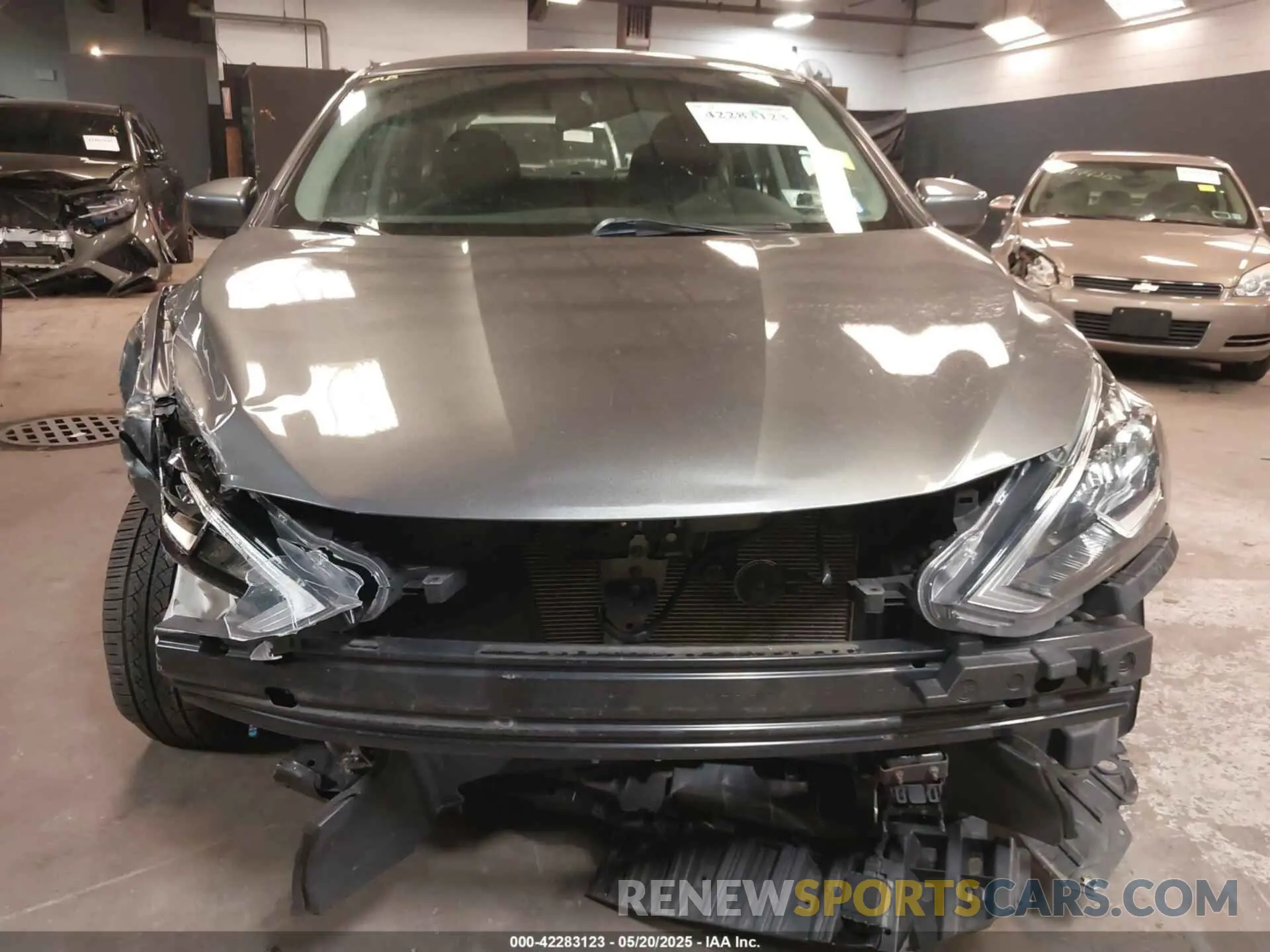 6 fotografías del automóvil dañado 3N1AB7AP3KY368736 NISSAN SENTRA 2019