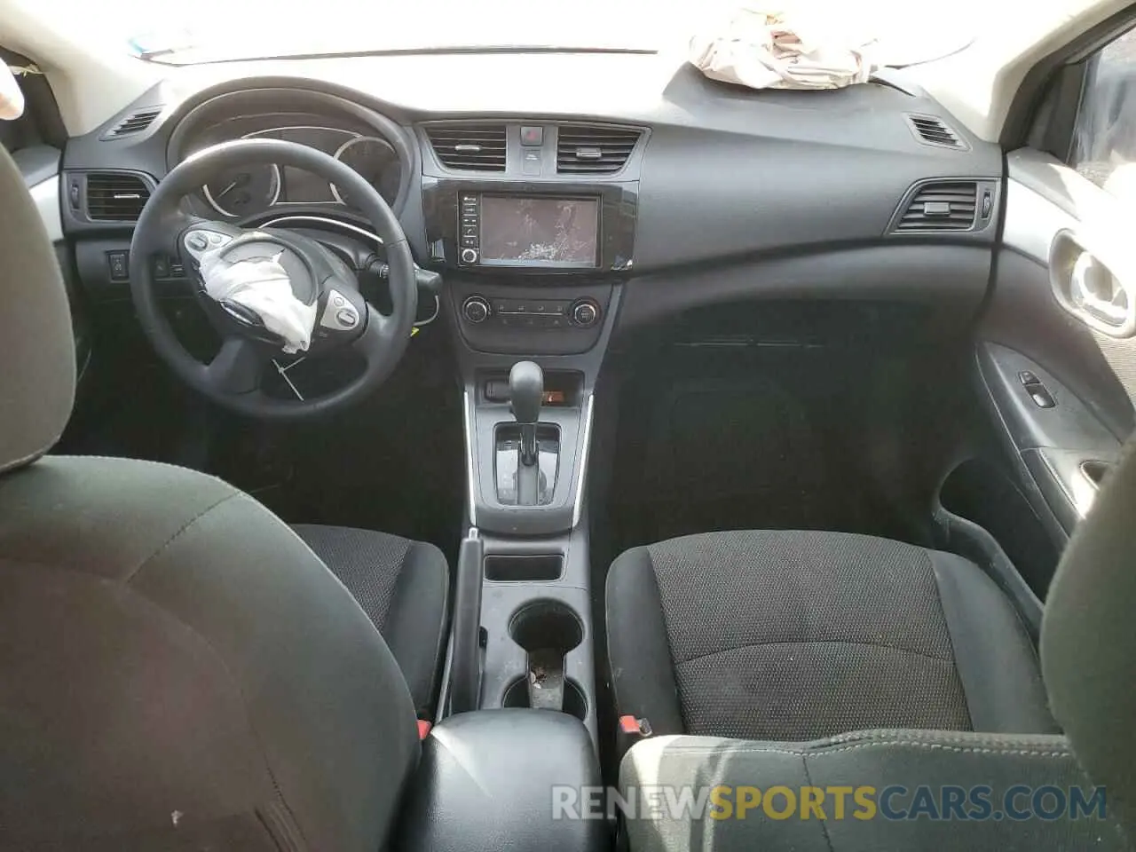 8 fotografías del automóvil dañado 3N1AB7AP3KY374598 NISSAN SENTRA 2019