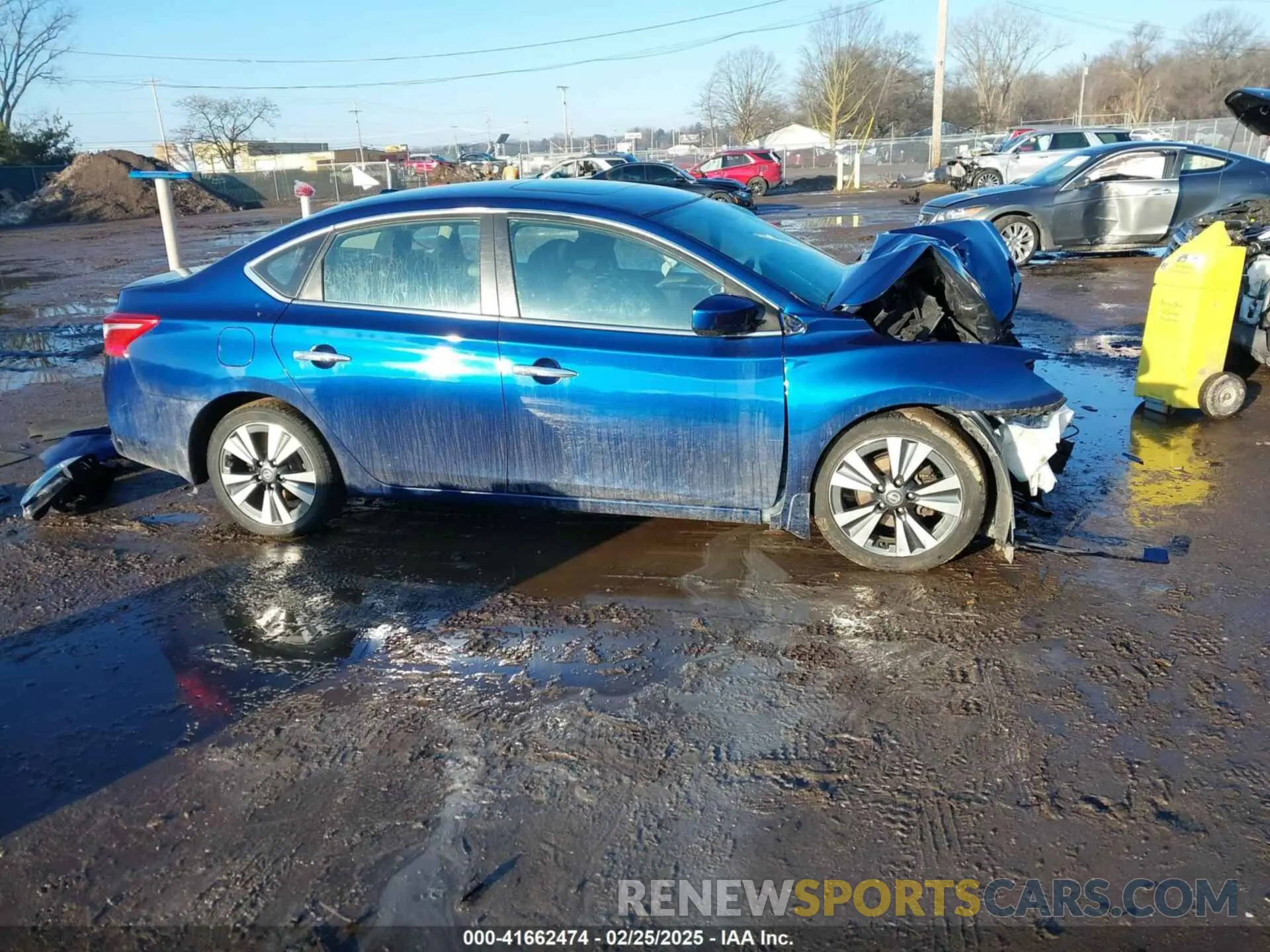 13 fotografías del automóvil dañado 3N1AB7AP3KY377064 NISSAN SENTRA 2019
