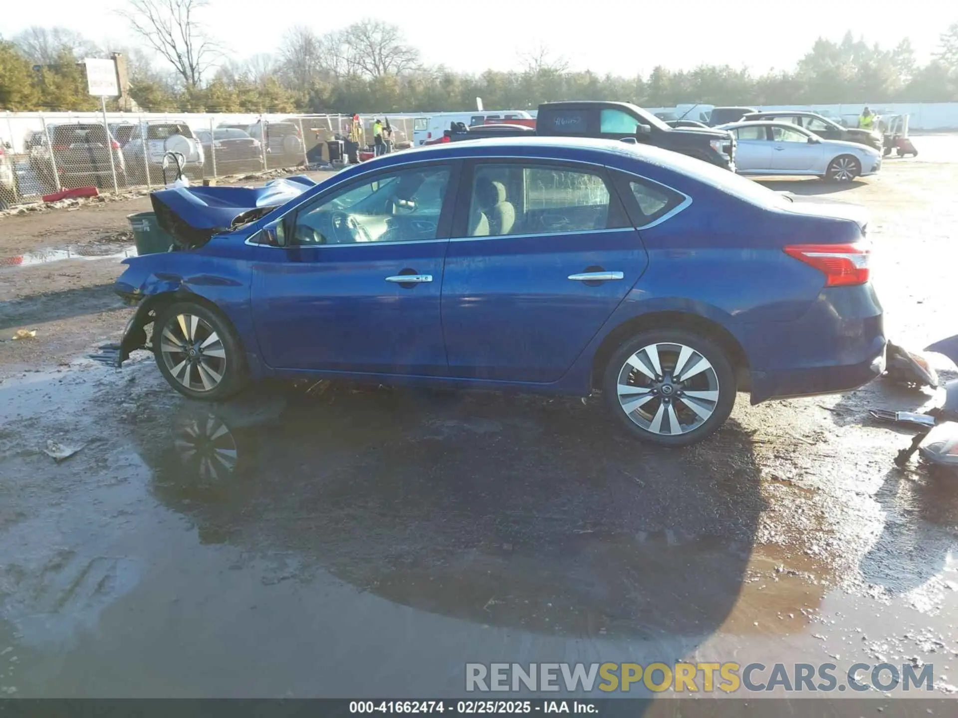 14 fotografías del automóvil dañado 3N1AB7AP3KY377064 NISSAN SENTRA 2019