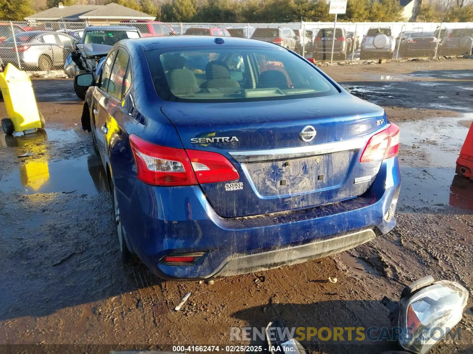 3 fotografías del automóvil dañado 3N1AB7AP3KY377064 NISSAN SENTRA 2019