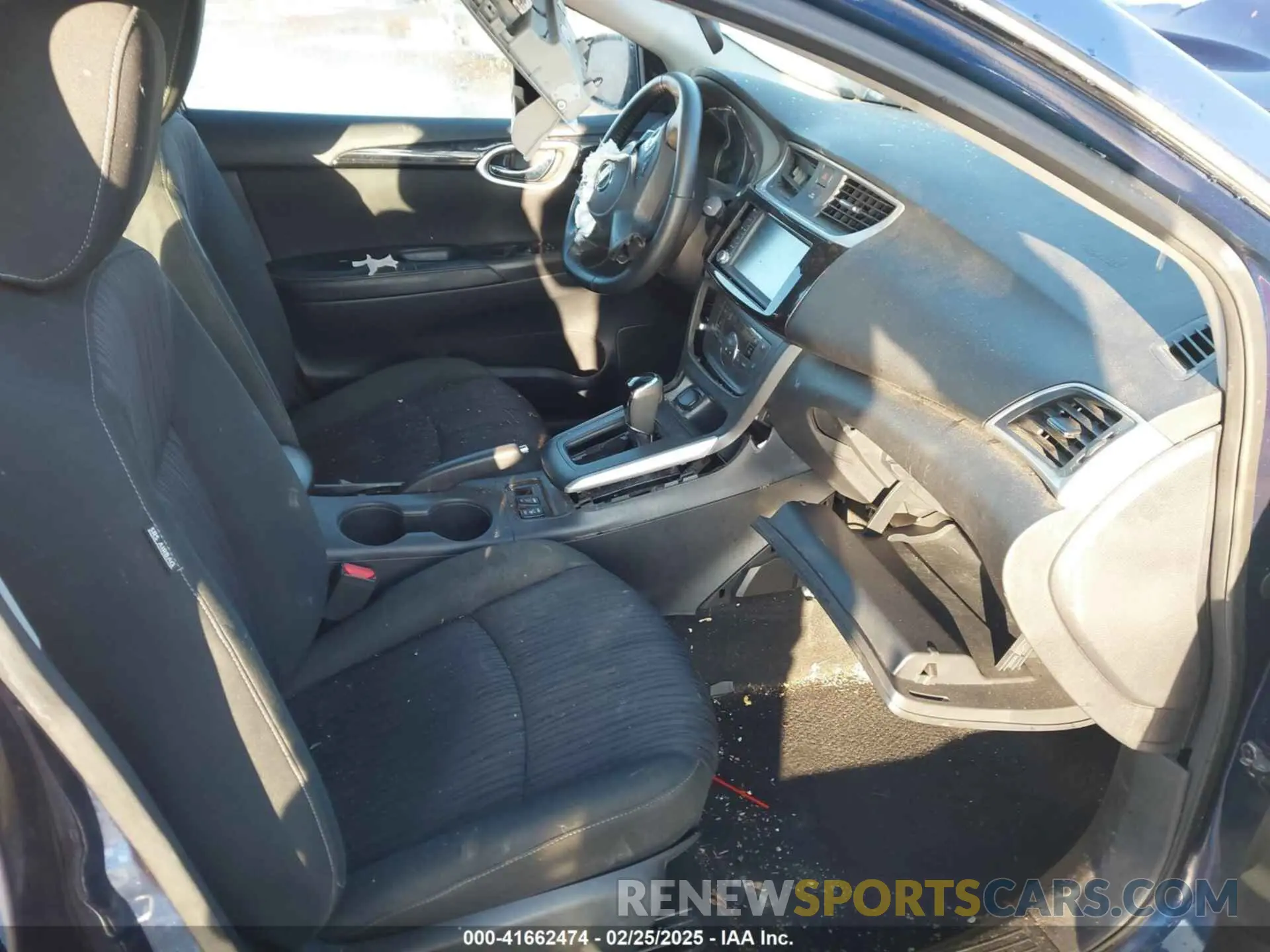 5 fotografías del automóvil dañado 3N1AB7AP3KY377064 NISSAN SENTRA 2019