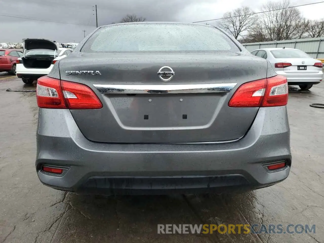 6 fotografías del automóvil dañado 3N1AB7AP3KY380157 NISSAN SENTRA 2019
