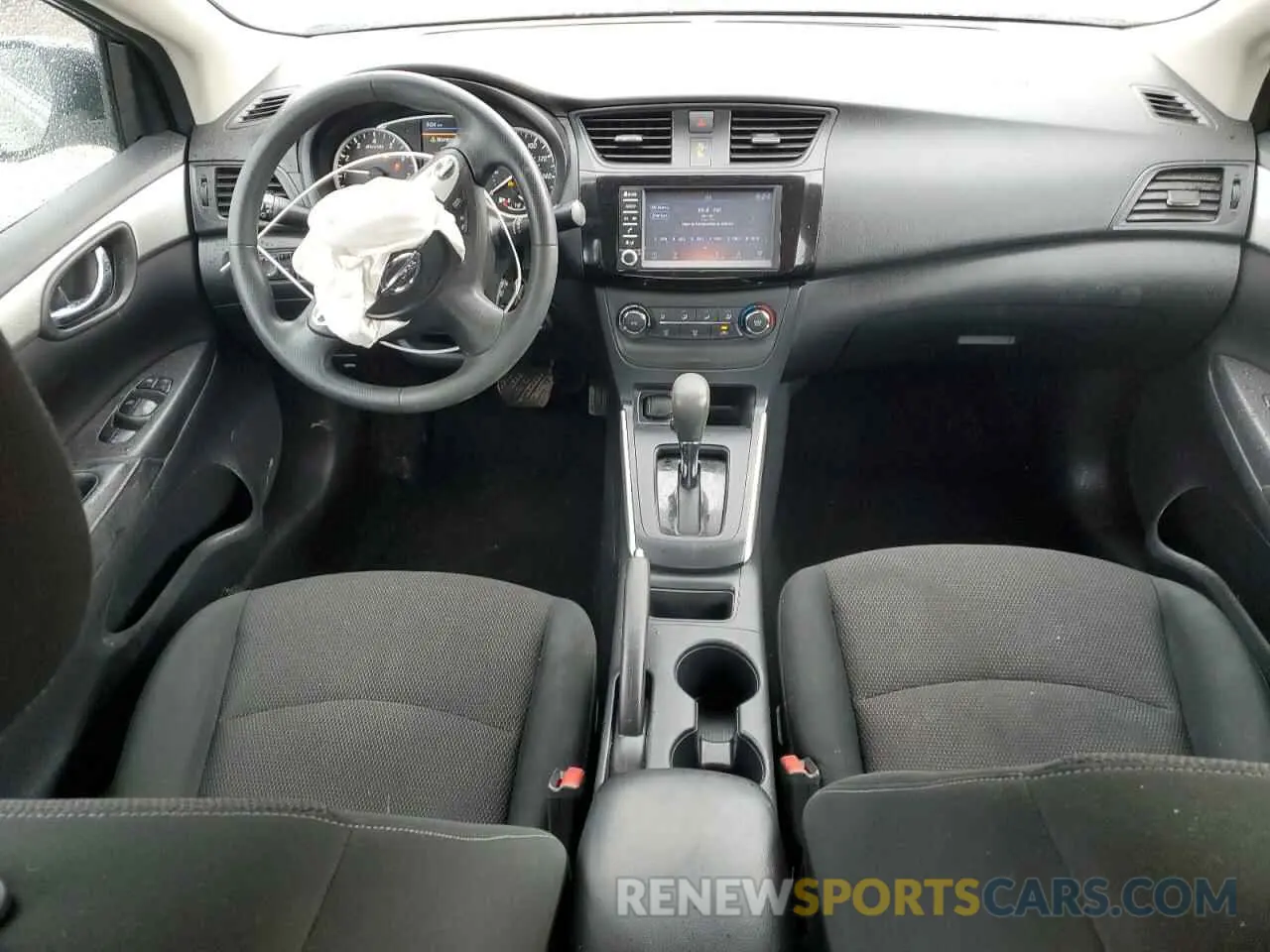 8 fotografías del automóvil dañado 3N1AB7AP3KY380157 NISSAN SENTRA 2019