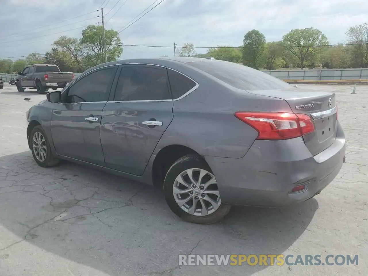 2 fotografías del automóvil dañado 3N1AB7AP3KY396665 NISSAN SENTRA 2019
