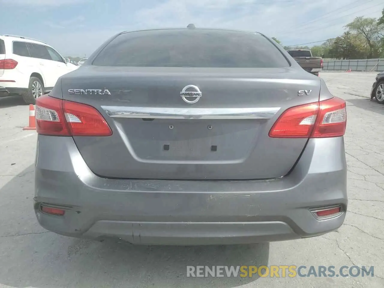 6 fotografías del automóvil dañado 3N1AB7AP3KY396665 NISSAN SENTRA 2019