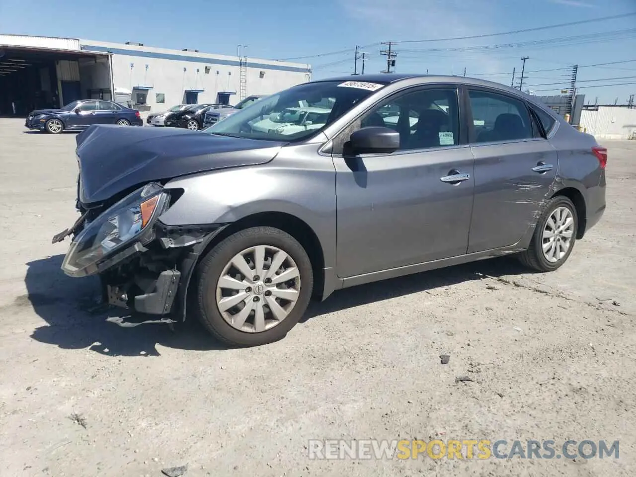 1 fotografías del automóvil dañado 3N1AB7AP3KY401007 NISSAN SENTRA 2019