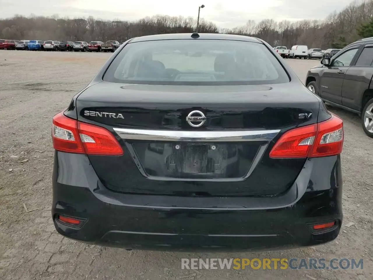 6 fotografías del automóvil dañado 3N1AB7AP3KY404683 NISSAN SENTRA 2019