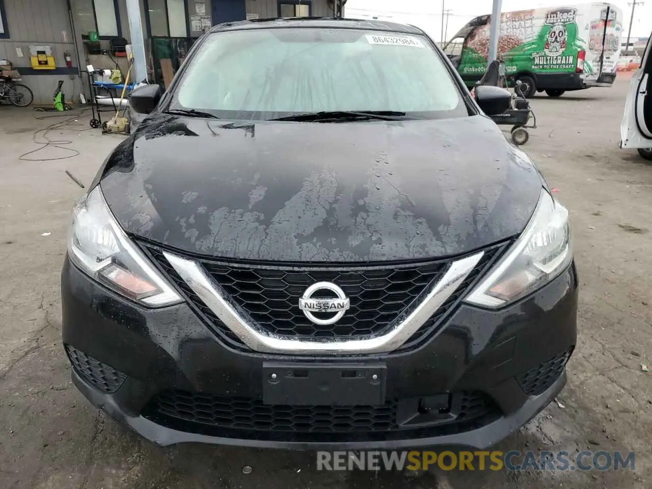 5 fotografías del automóvil dañado 3N1AB7AP3KY406109 NISSAN SENTRA 2019