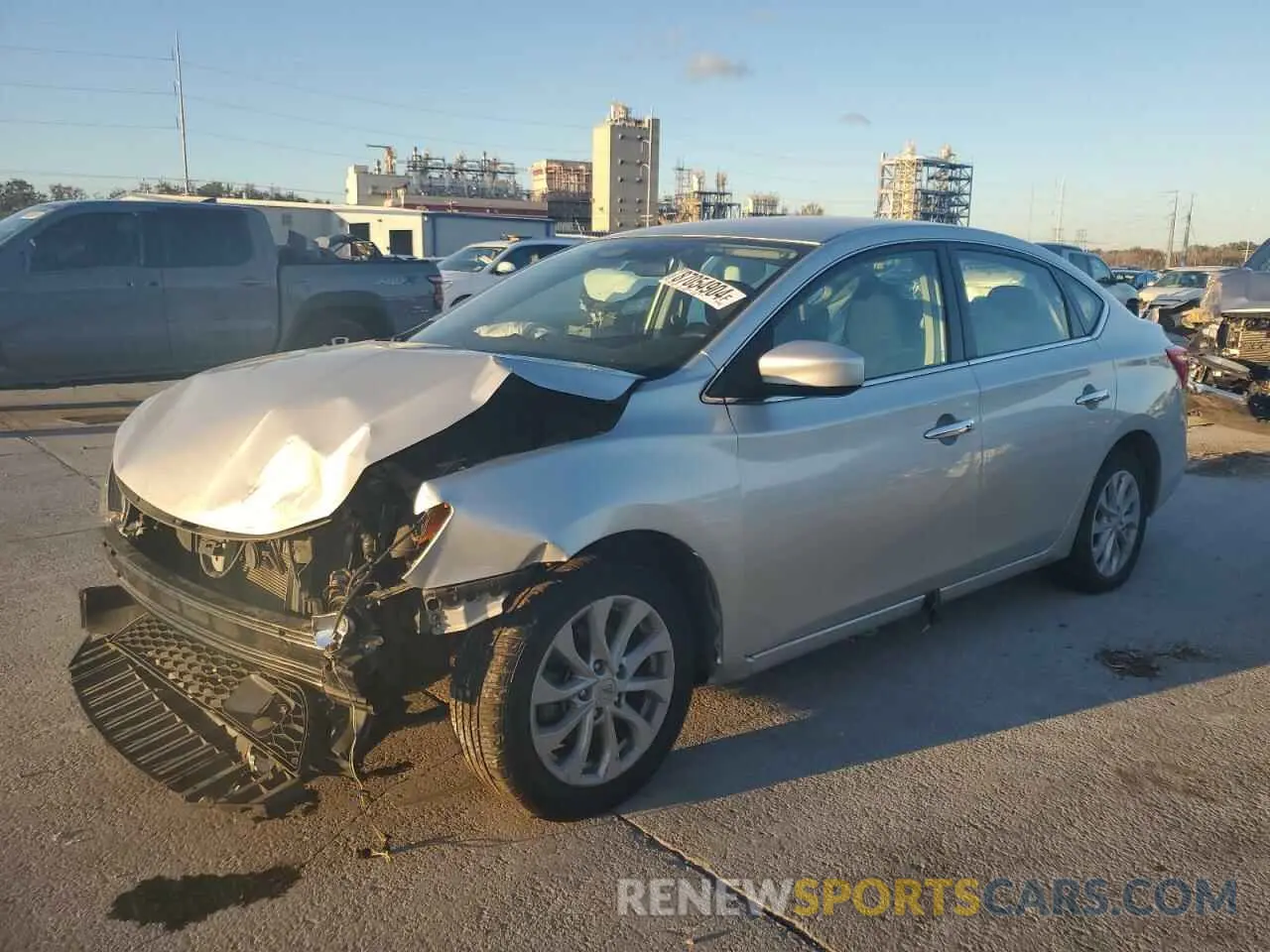 1 fotografías del automóvil dañado 3N1AB7AP3KY409382 NISSAN SENTRA 2019