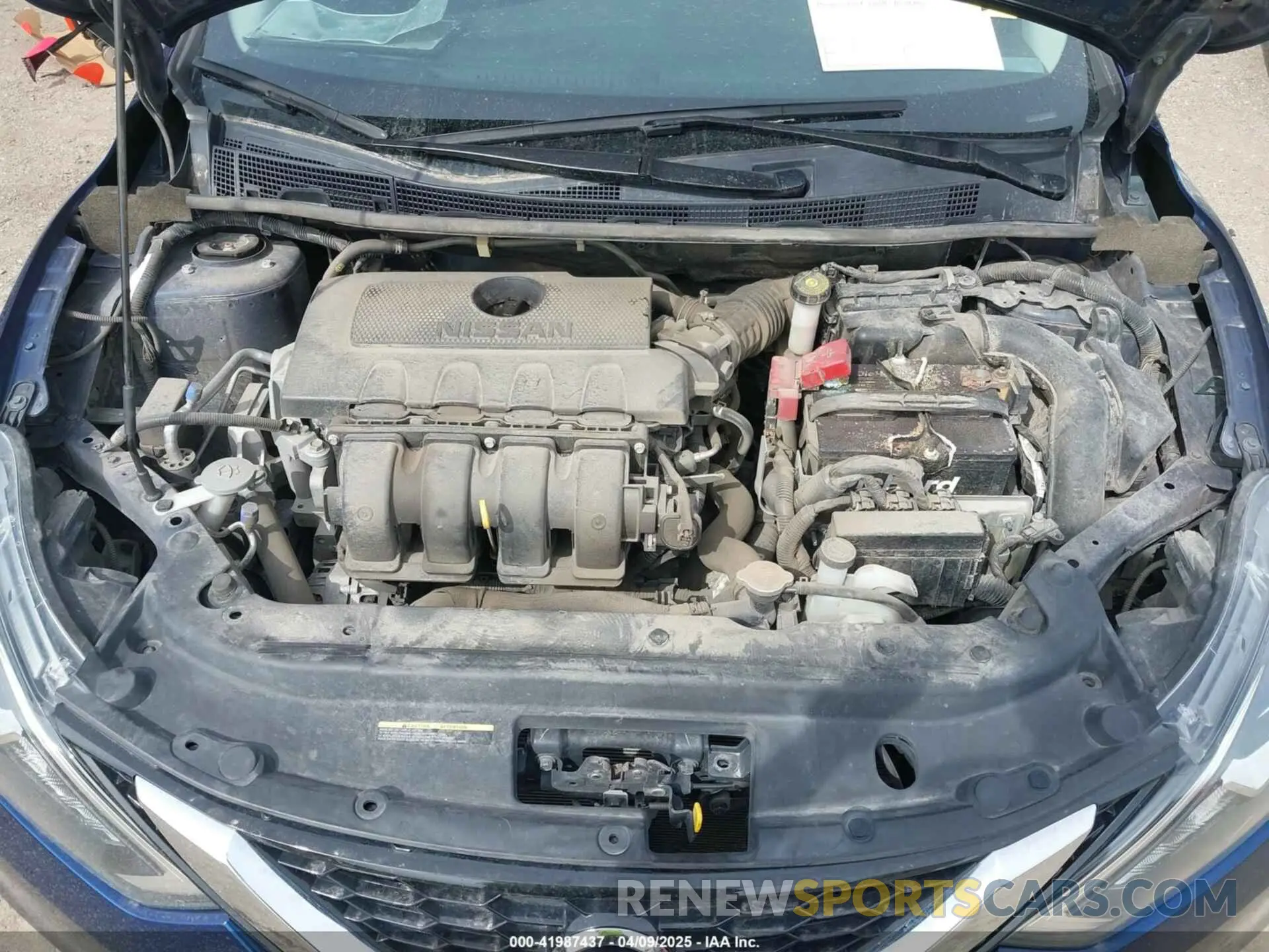 10 fotografías del automóvil dañado 3N1AB7AP3KY415201 NISSAN SENTRA 2019