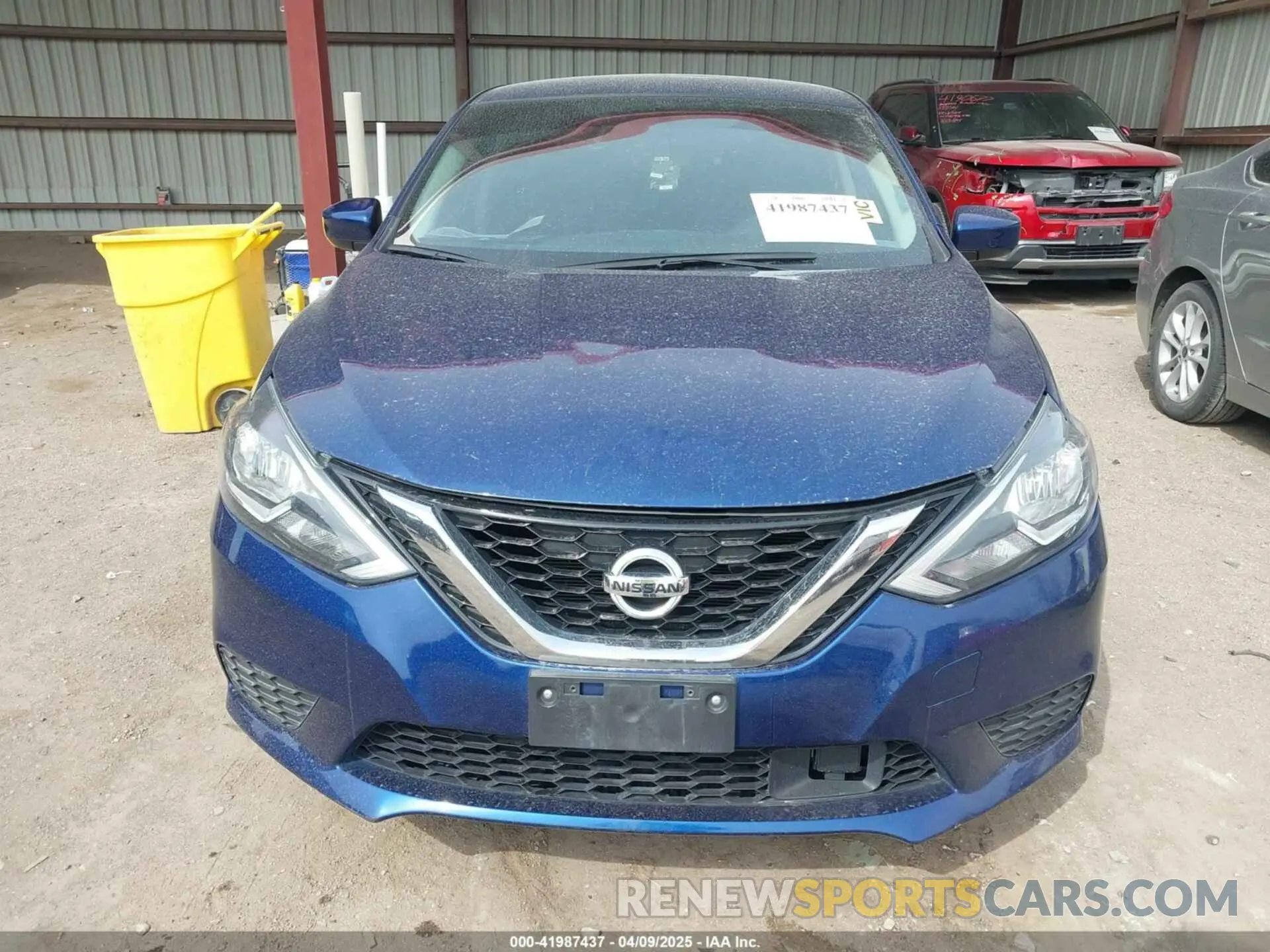 12 fotografías del automóvil dañado 3N1AB7AP3KY415201 NISSAN SENTRA 2019