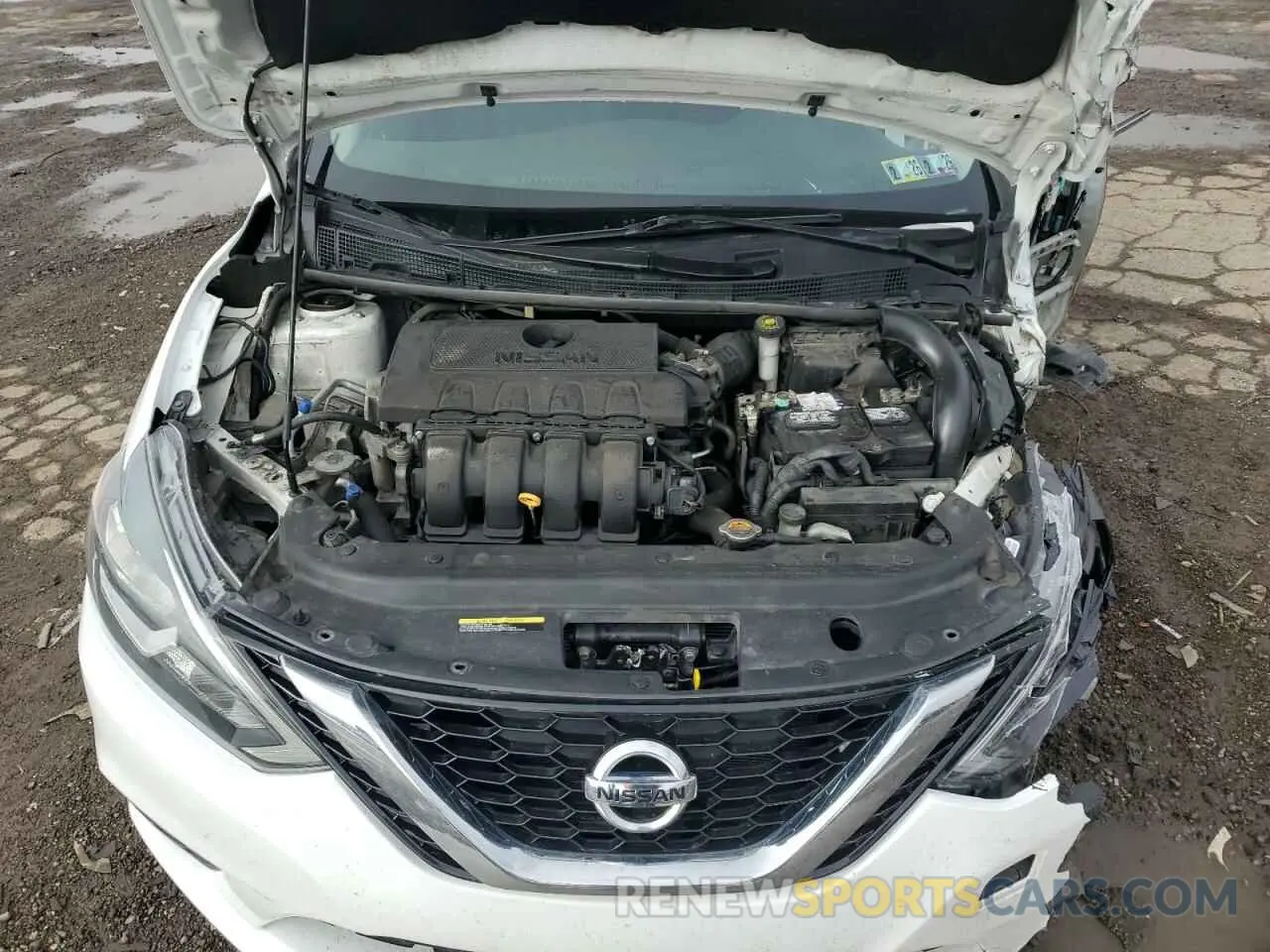 11 fotografías del automóvil dañado 3N1AB7AP3KY420270 NISSAN SENTRA 2019
