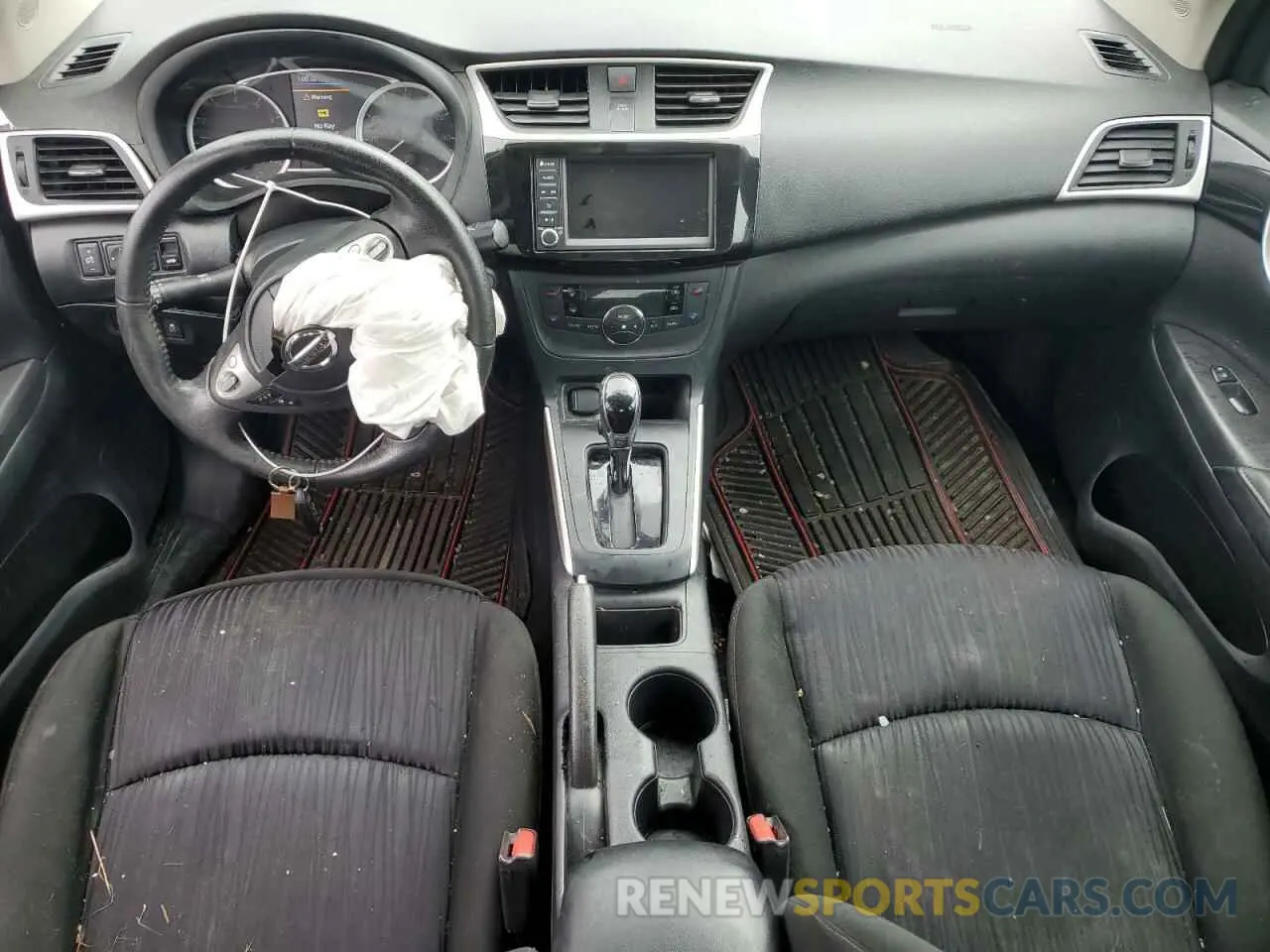 8 fotografías del automóvil dañado 3N1AB7AP3KY420270 NISSAN SENTRA 2019