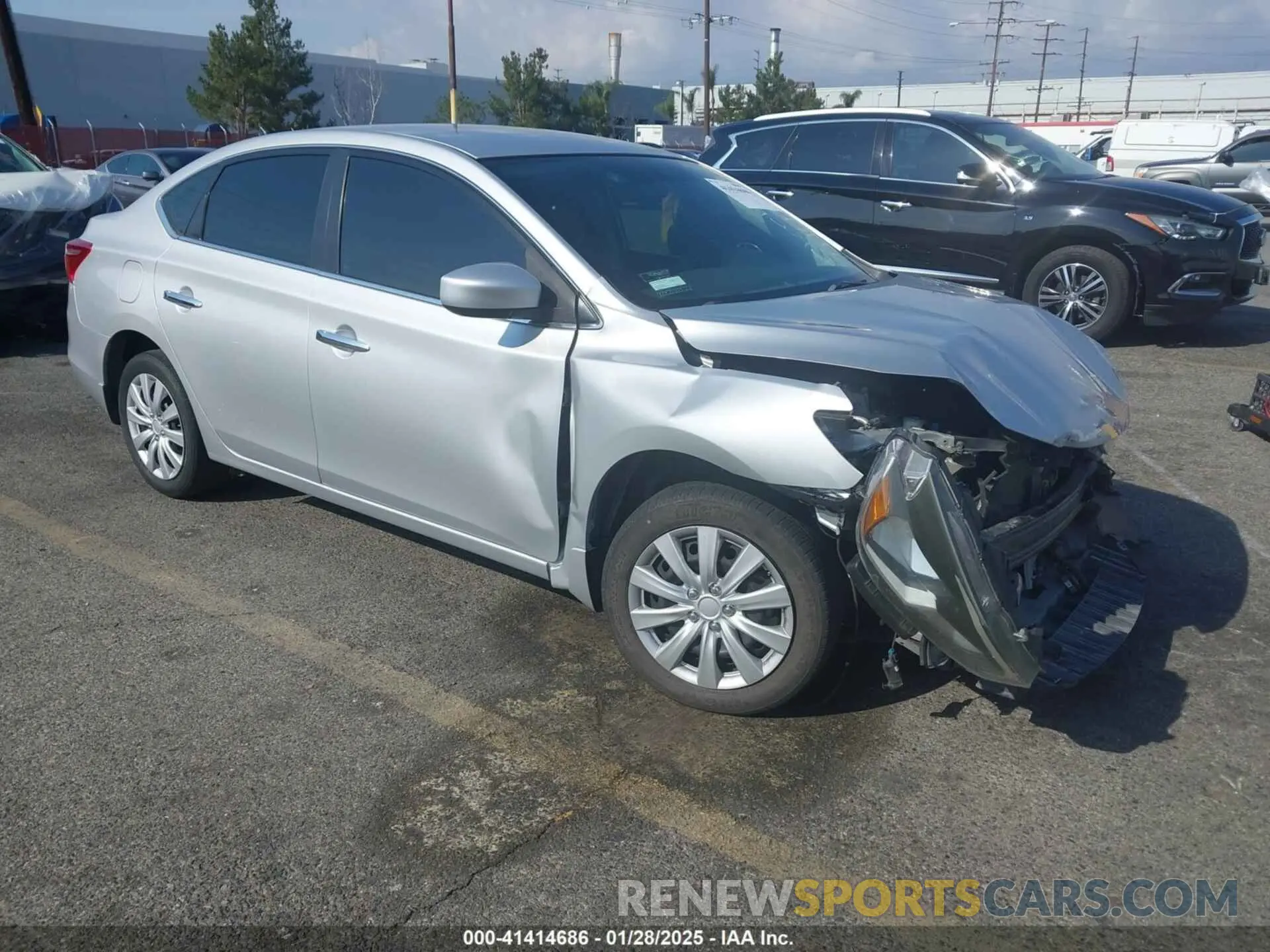 1 fotografías del automóvil dañado 3N1AB7AP3KY421189 NISSAN SENTRA 2019