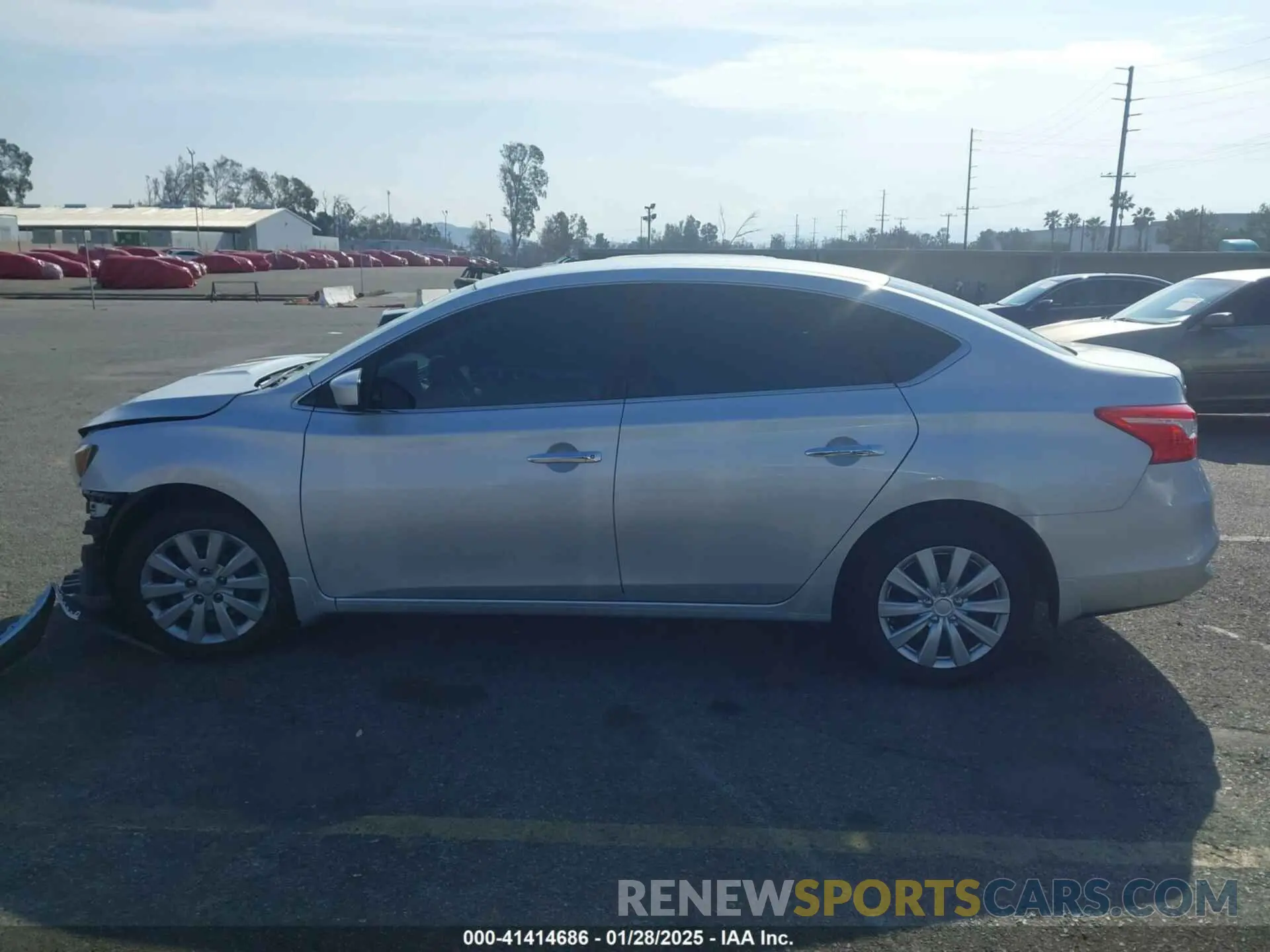 15 fotografías del automóvil dañado 3N1AB7AP3KY421189 NISSAN SENTRA 2019