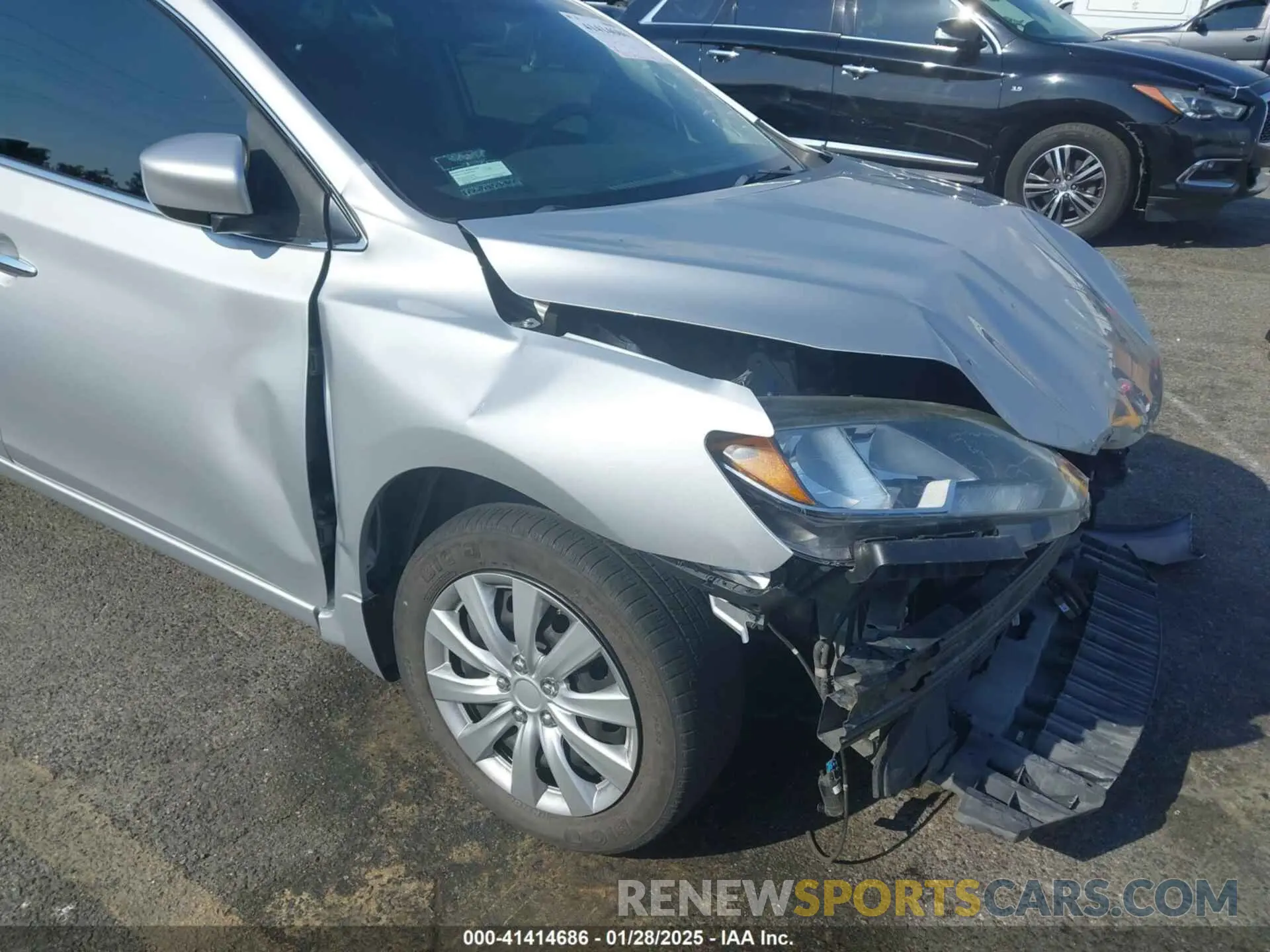 18 fotografías del automóvil dañado 3N1AB7AP3KY421189 NISSAN SENTRA 2019