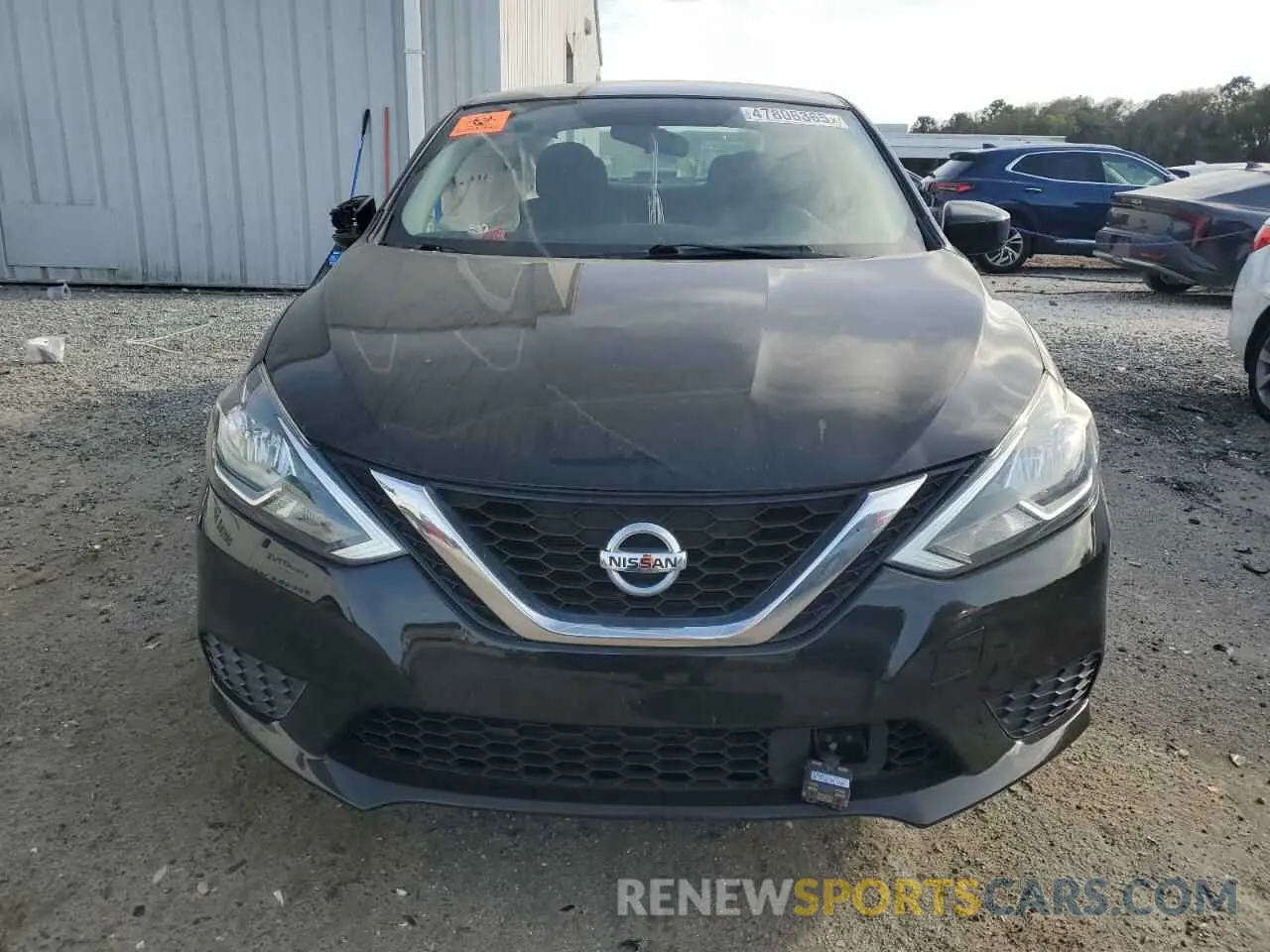 5 fotografías del automóvil dañado 3N1AB7AP3KY433133 NISSAN SENTRA 2019