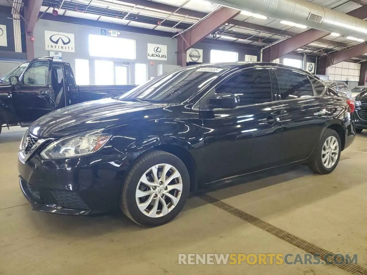 1 fotografías del automóvil dañado 3N1AB7AP3KY435481 NISSAN SENTRA 2019