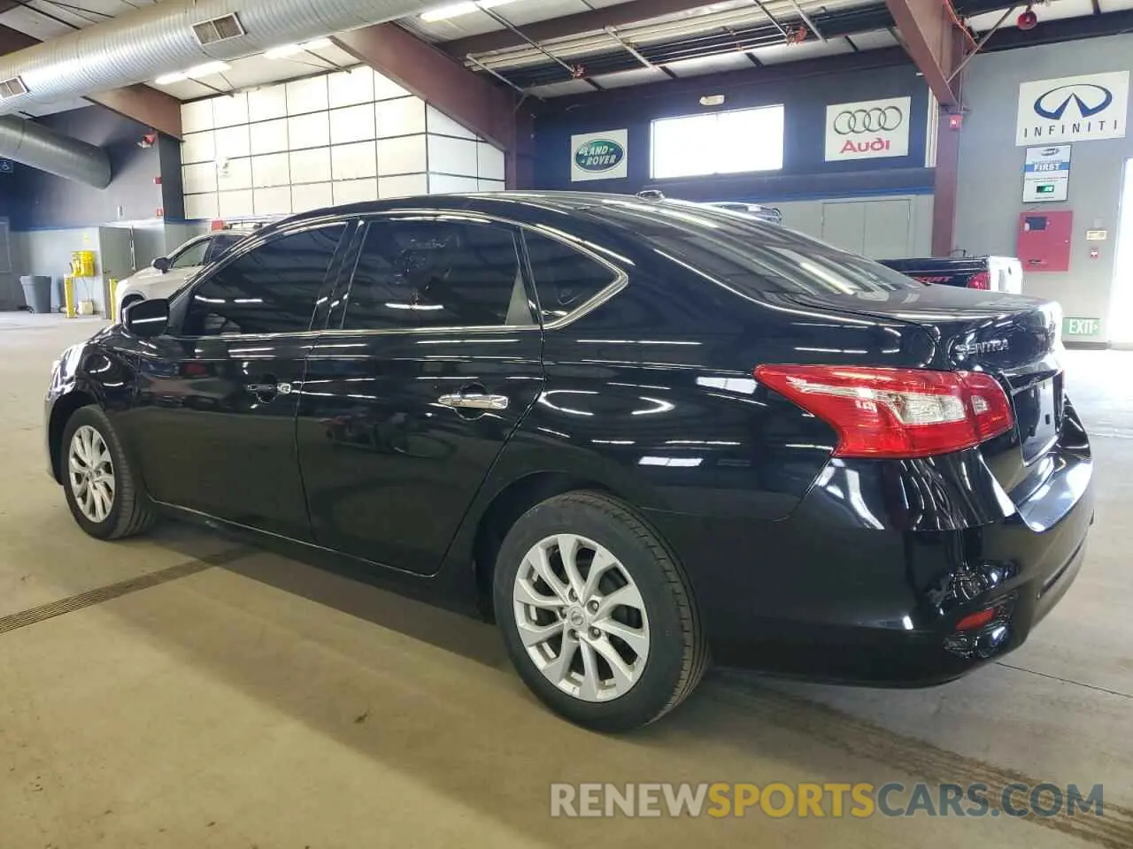 2 fotografías del automóvil dañado 3N1AB7AP3KY435481 NISSAN SENTRA 2019